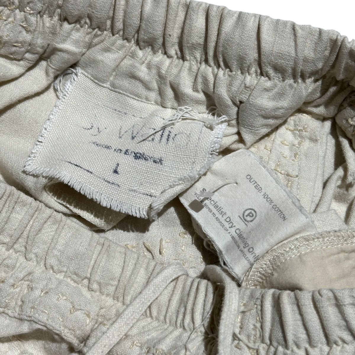 By Walid Patchwork Boro shashiko 3/4 shorts Size US 32 / EU 48 - 2 Thumbnail