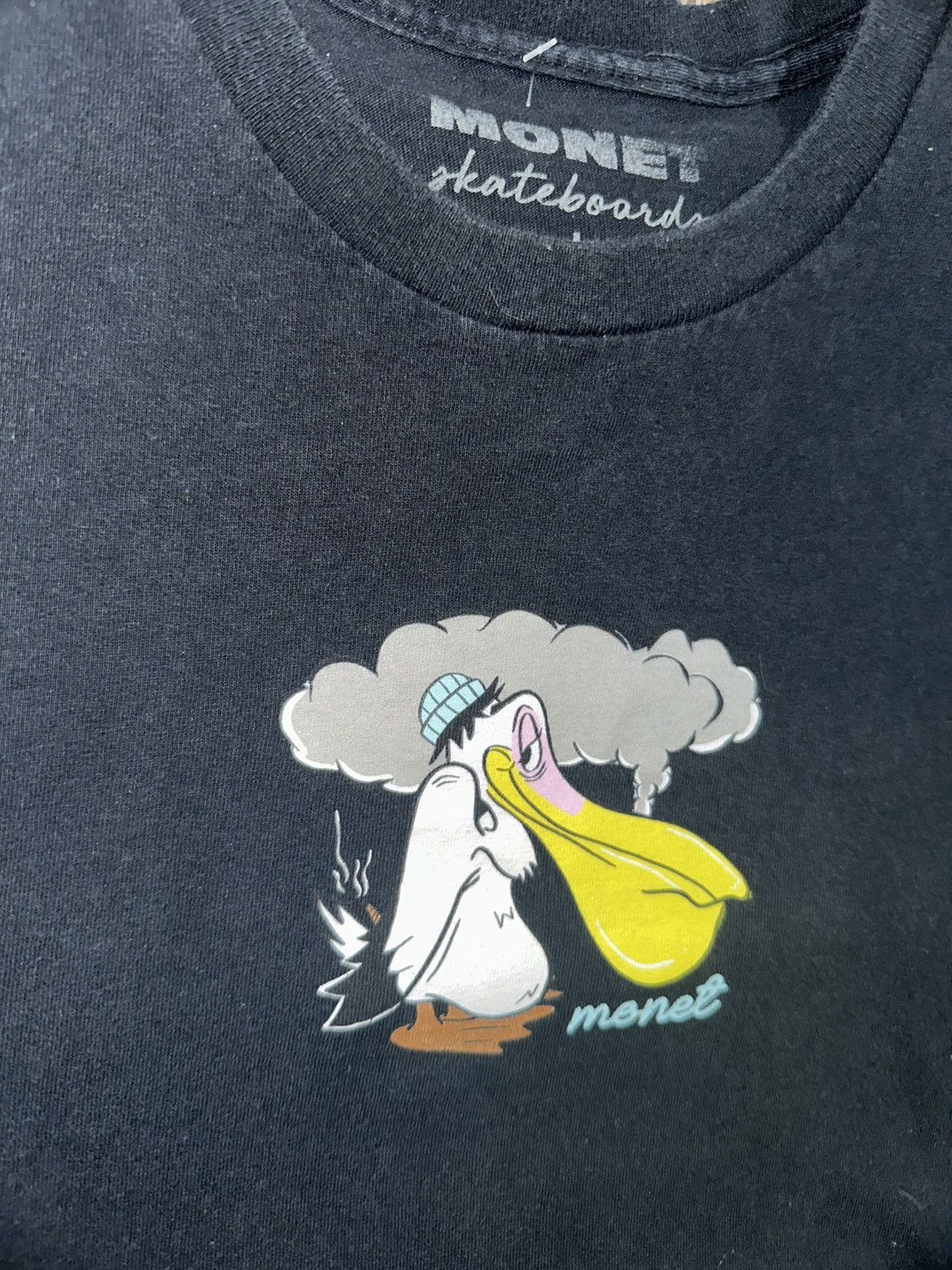 Monet Monet Skateboards 420 high stork black t-shirt men’s large Size US L / EU 52-54 / 3 - 4 Thumbnail