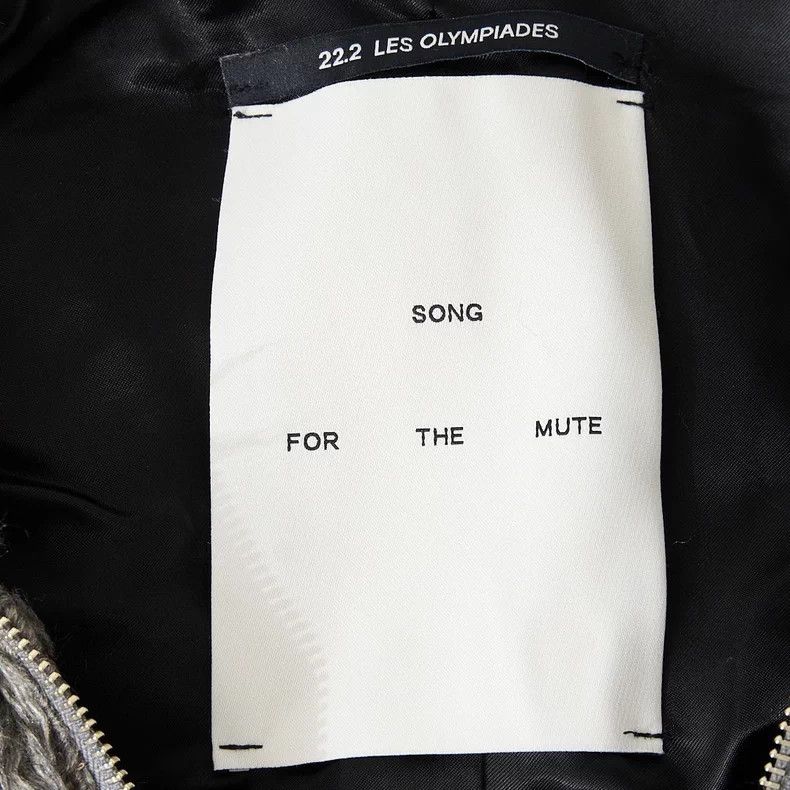 Song For The Mute Song For The Mute Unisex Rhinestone Badge Fleece Jacket Size US S / EU 44-46 / 1 - 4 Thumbnail