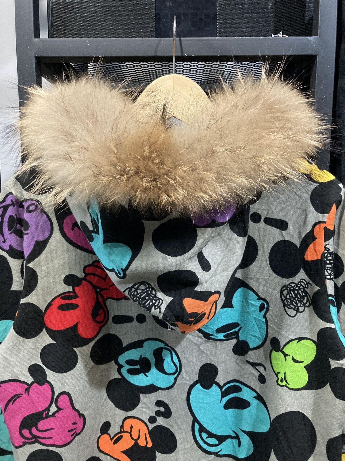 Vintage Tokyo Disney Resort Japanese Fur Hoodie All Over Print Style Size US S / EU 44-46 / 1 - 11 Thumbnail