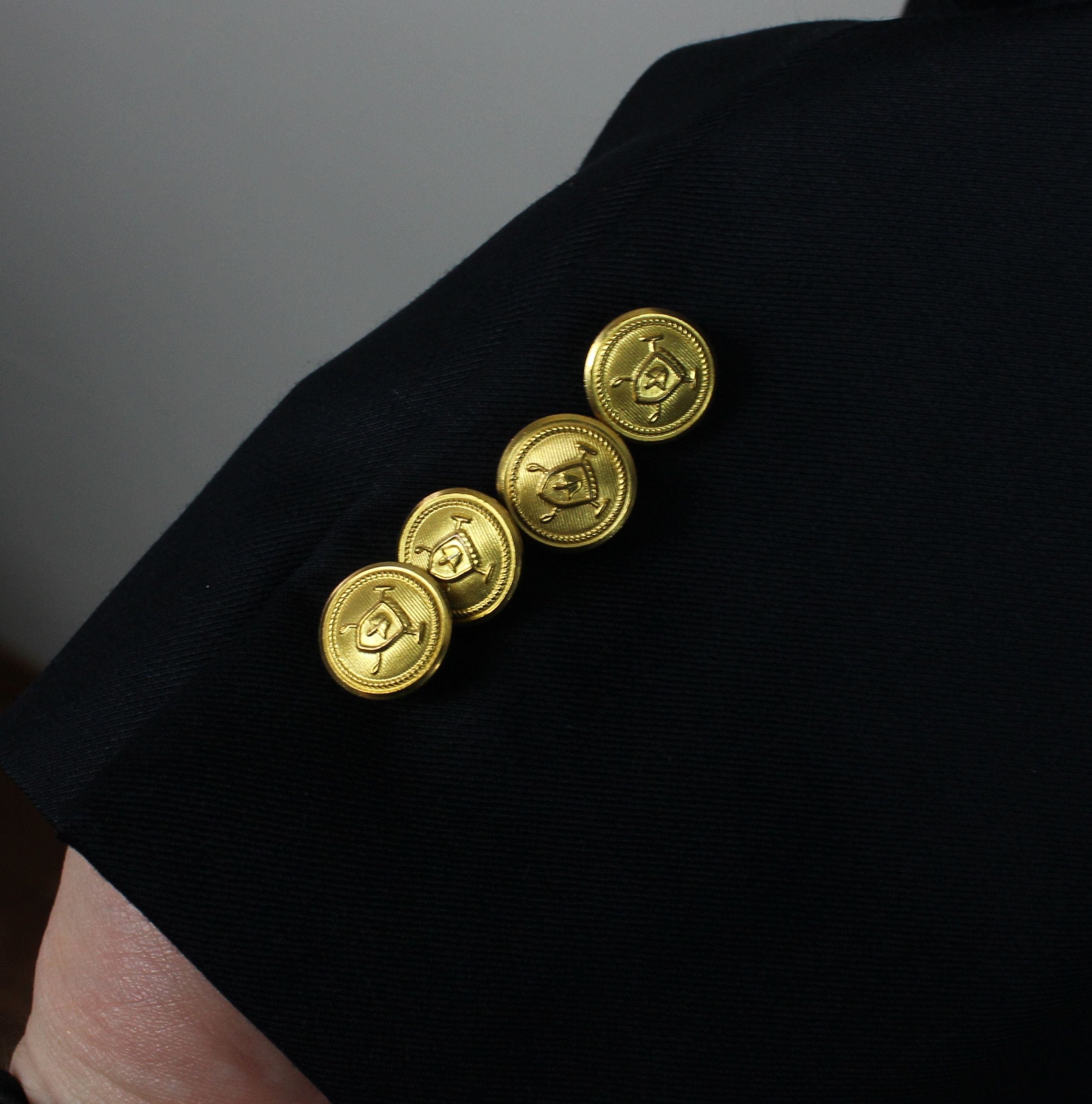 Polo Ralph Lauren Ralph lauren blazer navy blue wool 44R 54 Gold Buttons Size 44R - 9 Thumbnail