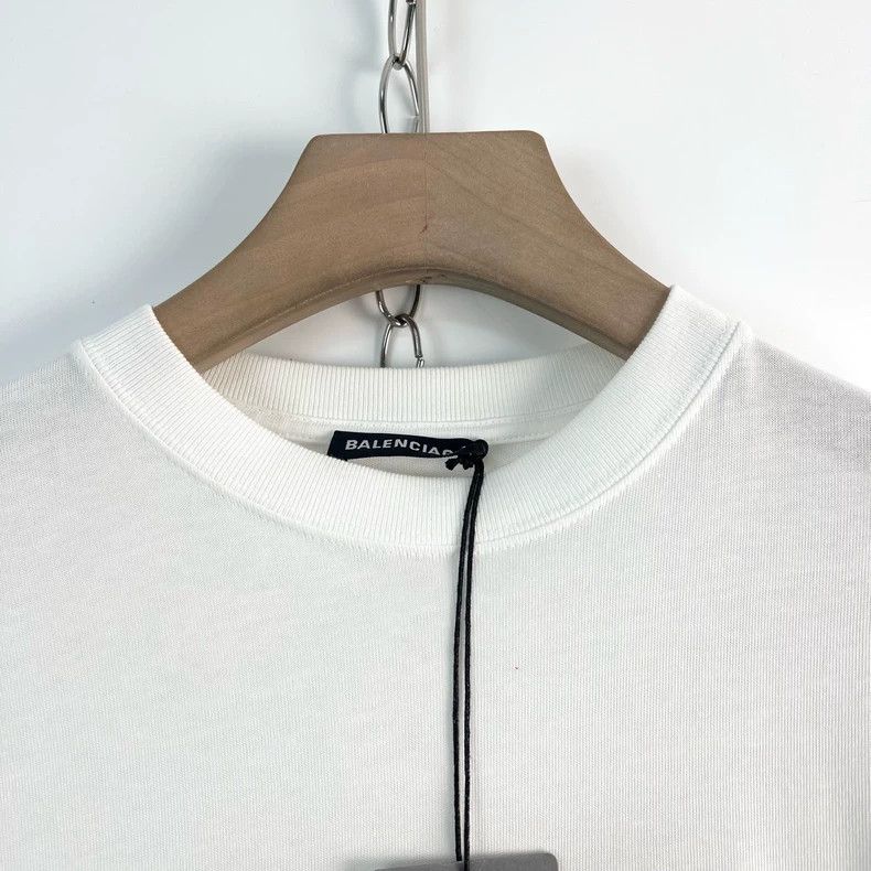 Balenciaga Balenciaga Logo monogram print crew neck T-shirt Size US XS / EU 42 / 0 - 3 Thumbnail