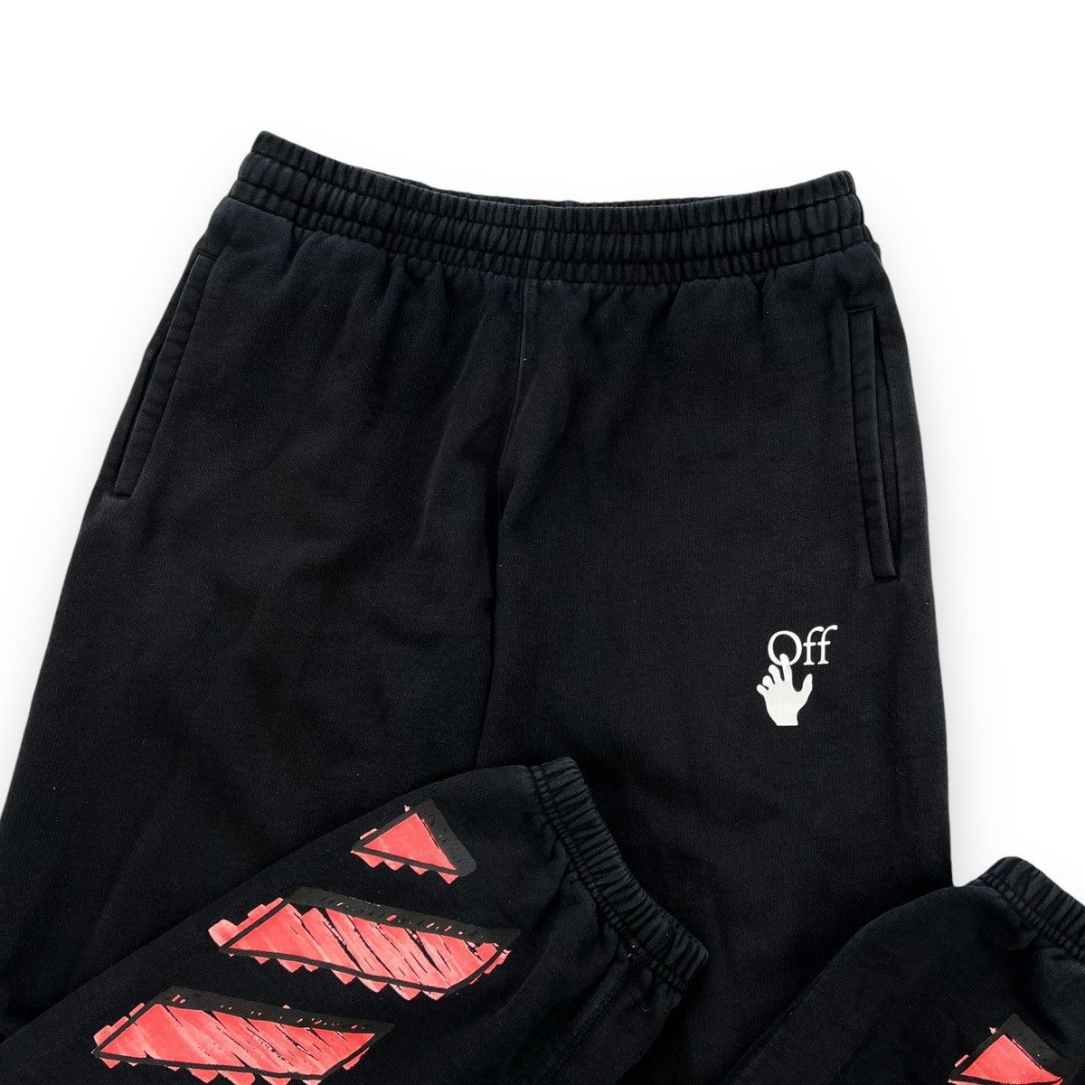 Off-White Off-White Marker Sweatpants Size US 32 / EU 48 - 1 Thumbnail