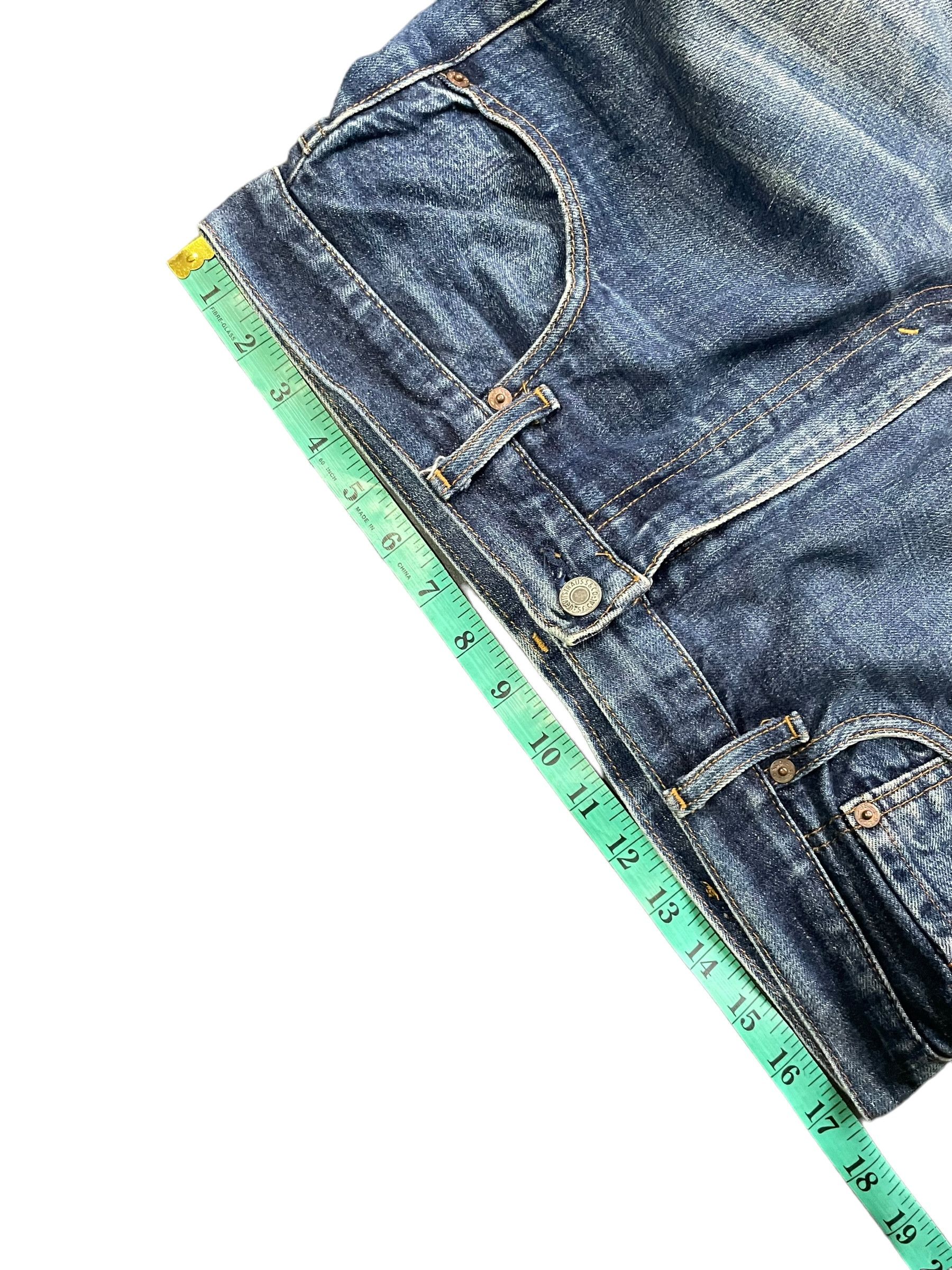Levi's Vintage Levis 502 XX E Selvedge Distresed Denim Size US 34 / EU 50 - 6 Thumbnail
