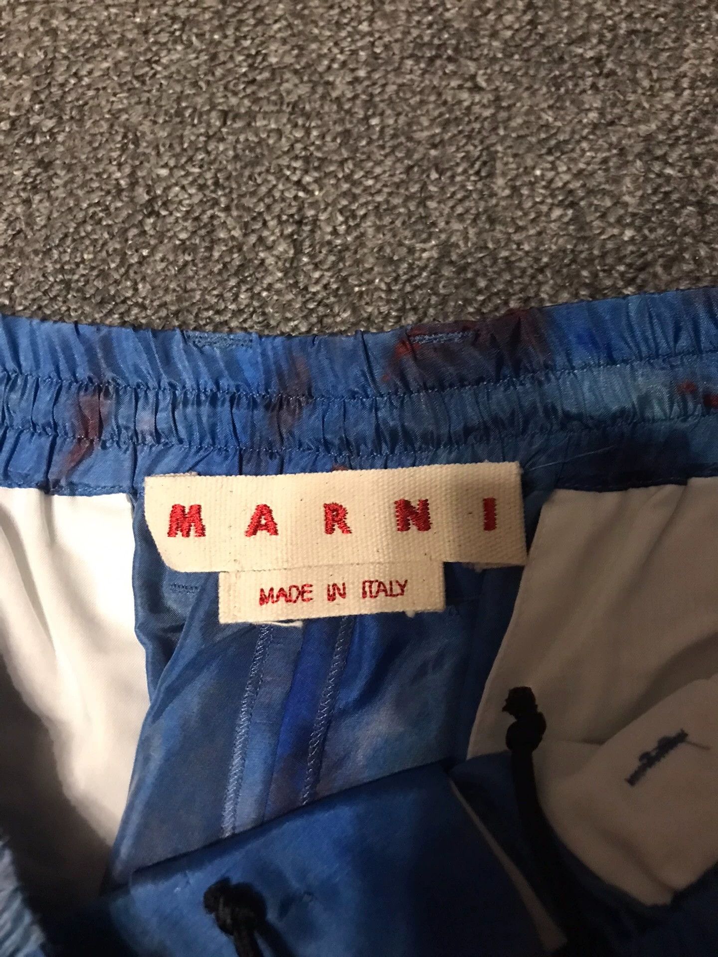 Marni Marni Italian Silk Dyed Pattern Shorts 48 IT Size US 32 / EU 48 - 4 Thumbnail