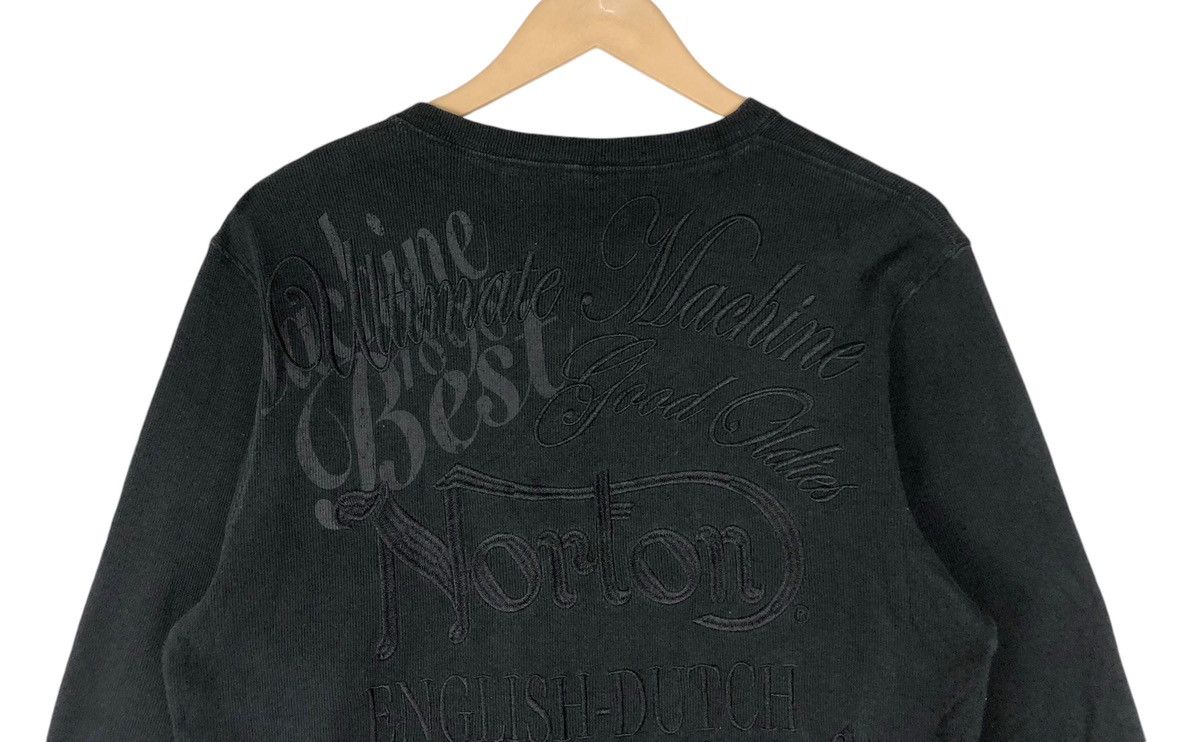 Japanese Brand × Norton Norton Motorcycles Embroidery Longsleeve T shirt Size US L / EU 52-54 / 3 - 3 Thumbnail