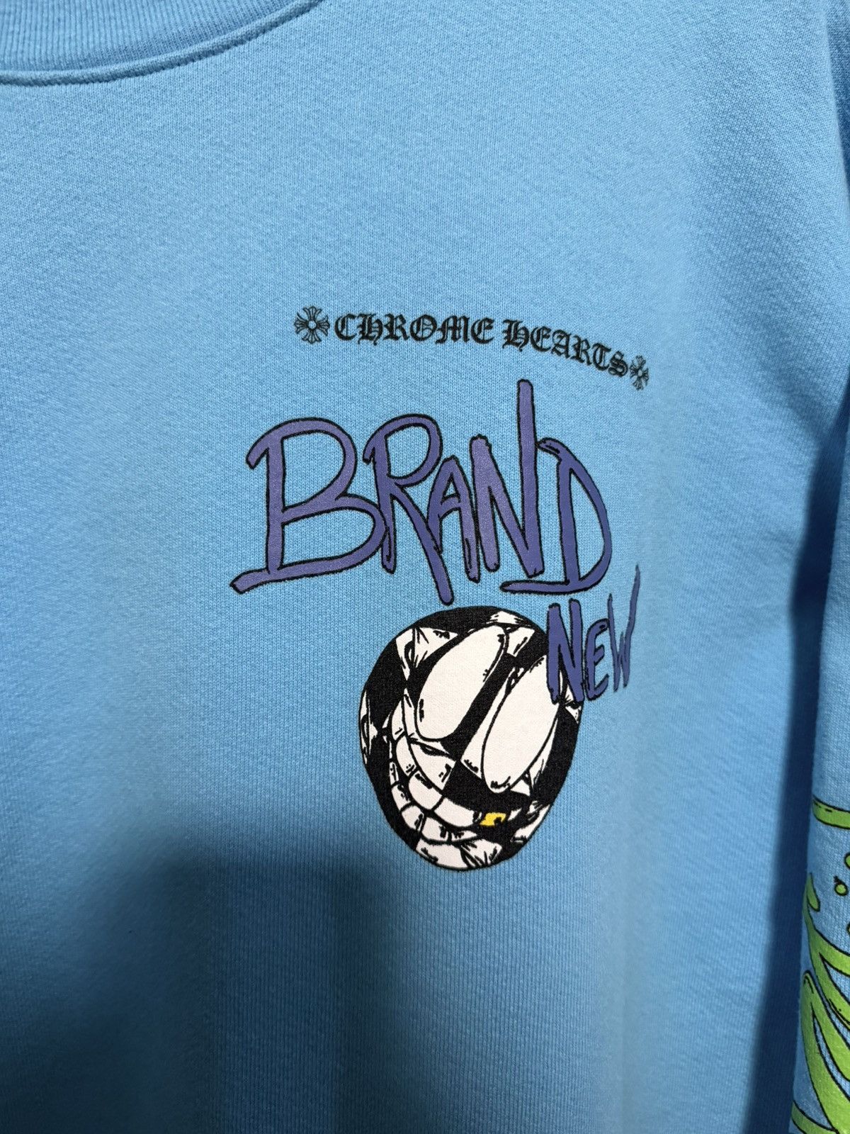 Chrome Hearts Chrome Hearts Matty Boy Brain New Crewneck Size US XXL / EU 58 / 5 - 2 Thumbnail
