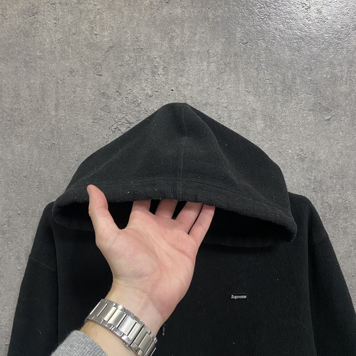 Supreme Supreme Polartec Fleece Hoodie Size US M / EU 48-50 / 2 - 5 Thumbnail