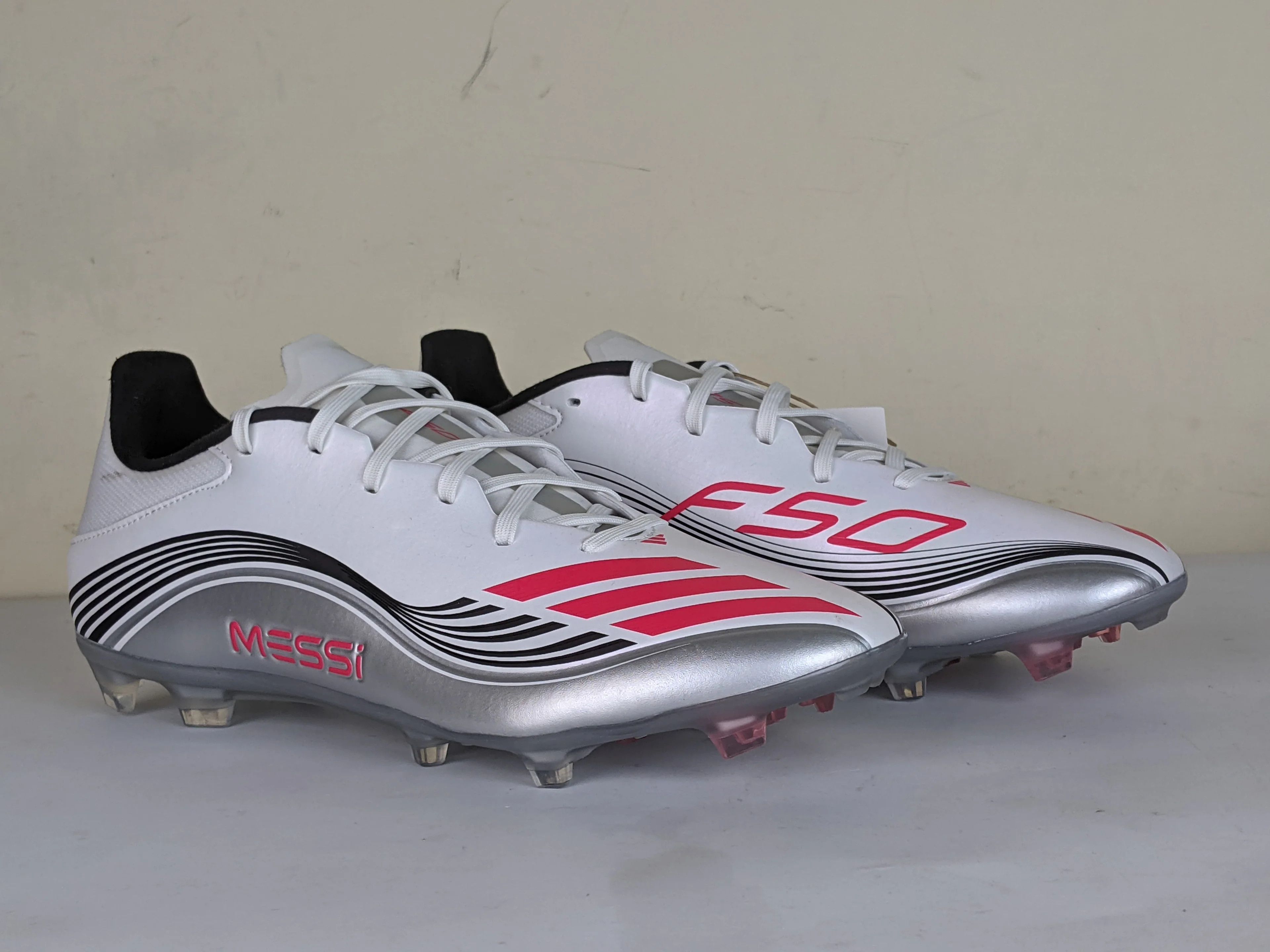 Adidas adidas F50 Messi League soccer cleats red and black details Size US 11.5 / EU 44-45 - 2 Thumbnail