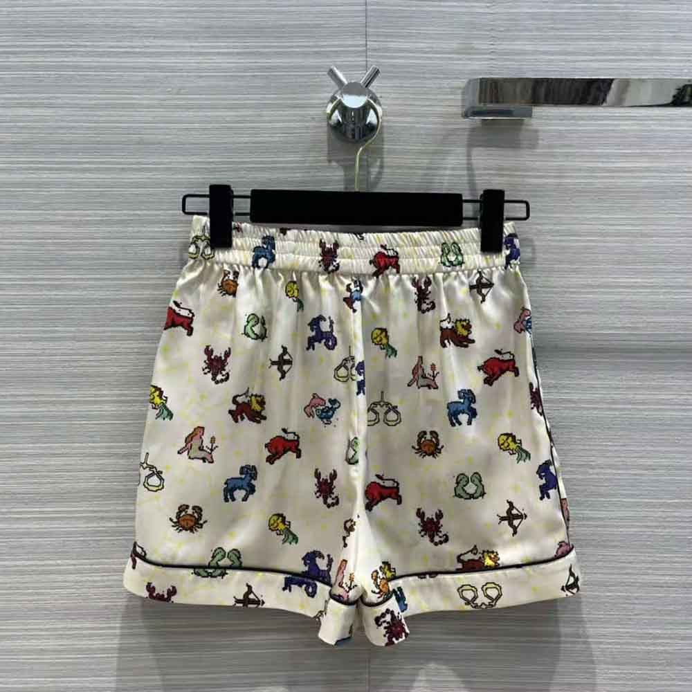 image of Dior O1W1Db10124 Shorts In White, Women's (Size 26)