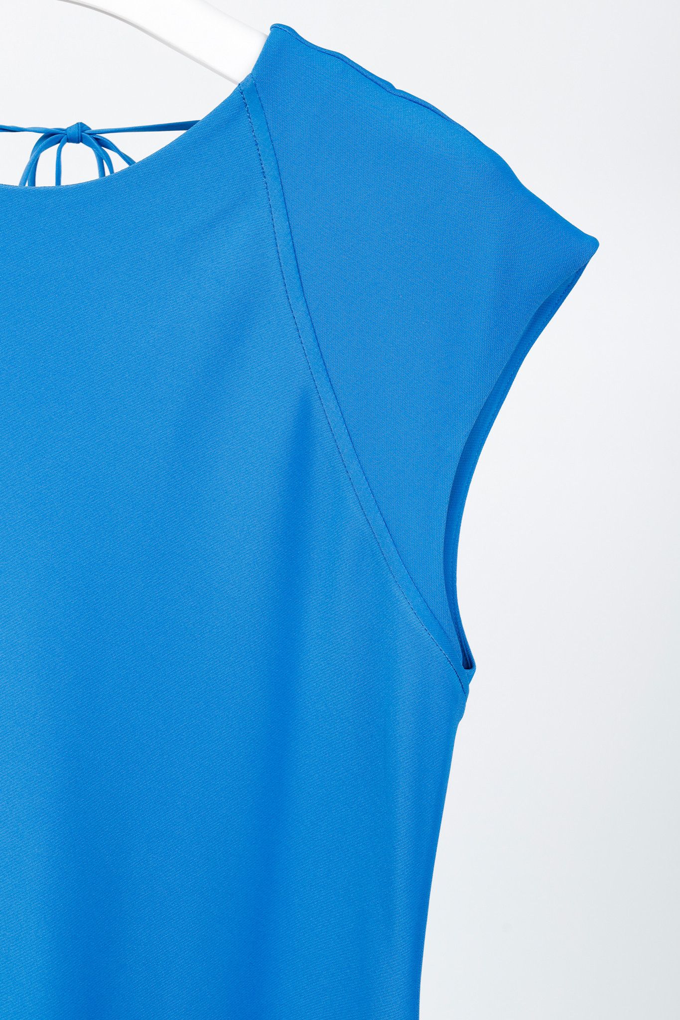 Lafayette 148 Lafayette 148 Classic Cobalt Cap-Sleeve V-Back Gown Size M / US 6-8 / IT 42-44 - 5 Thumbnail
