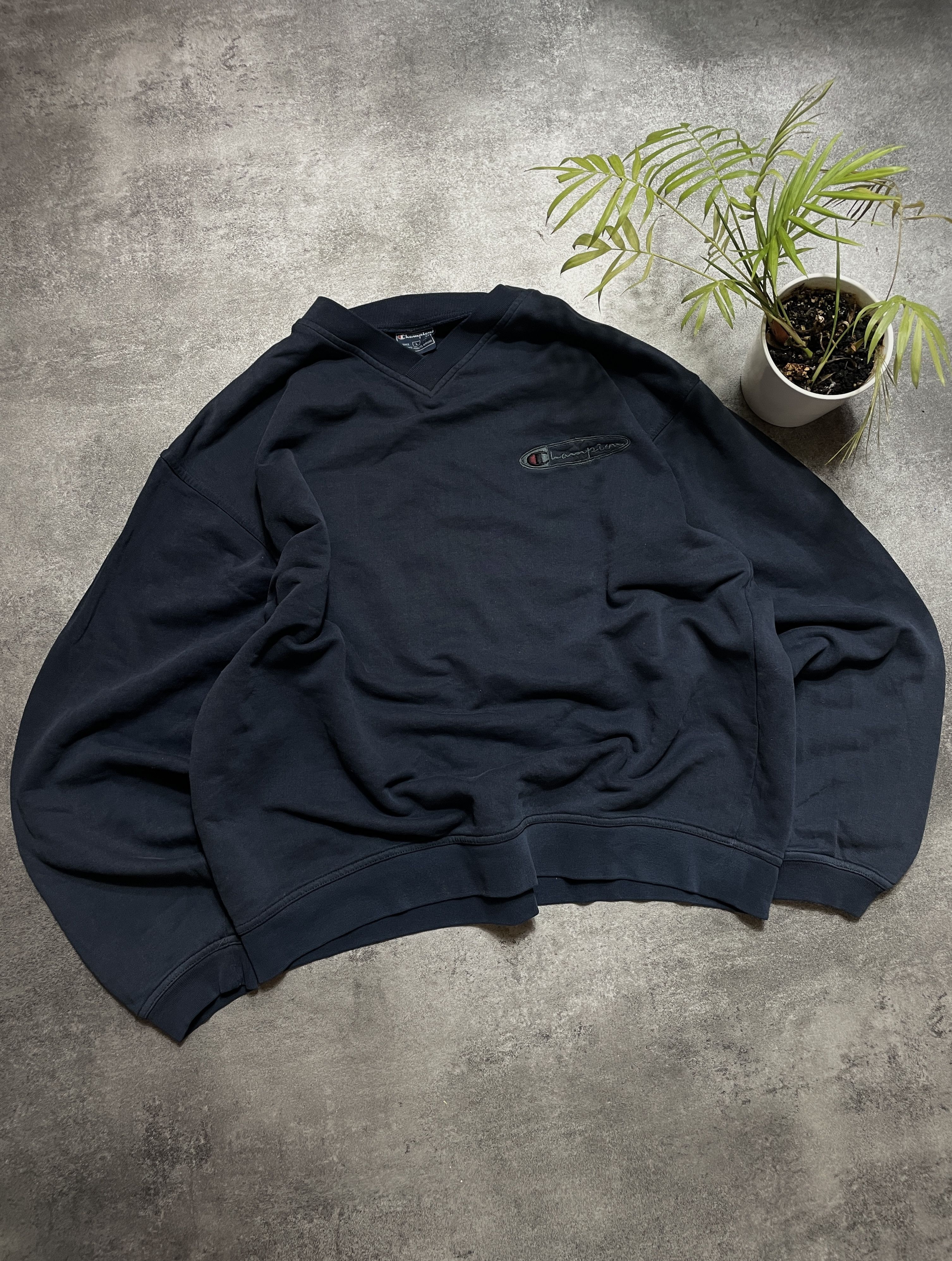 Champion ❗️RARE❗️Champion USA Vintage Y2K Sweatshirt Boxy Fit Cozy Size US L / EU 52-54 / 3 - 1 Thumbnail