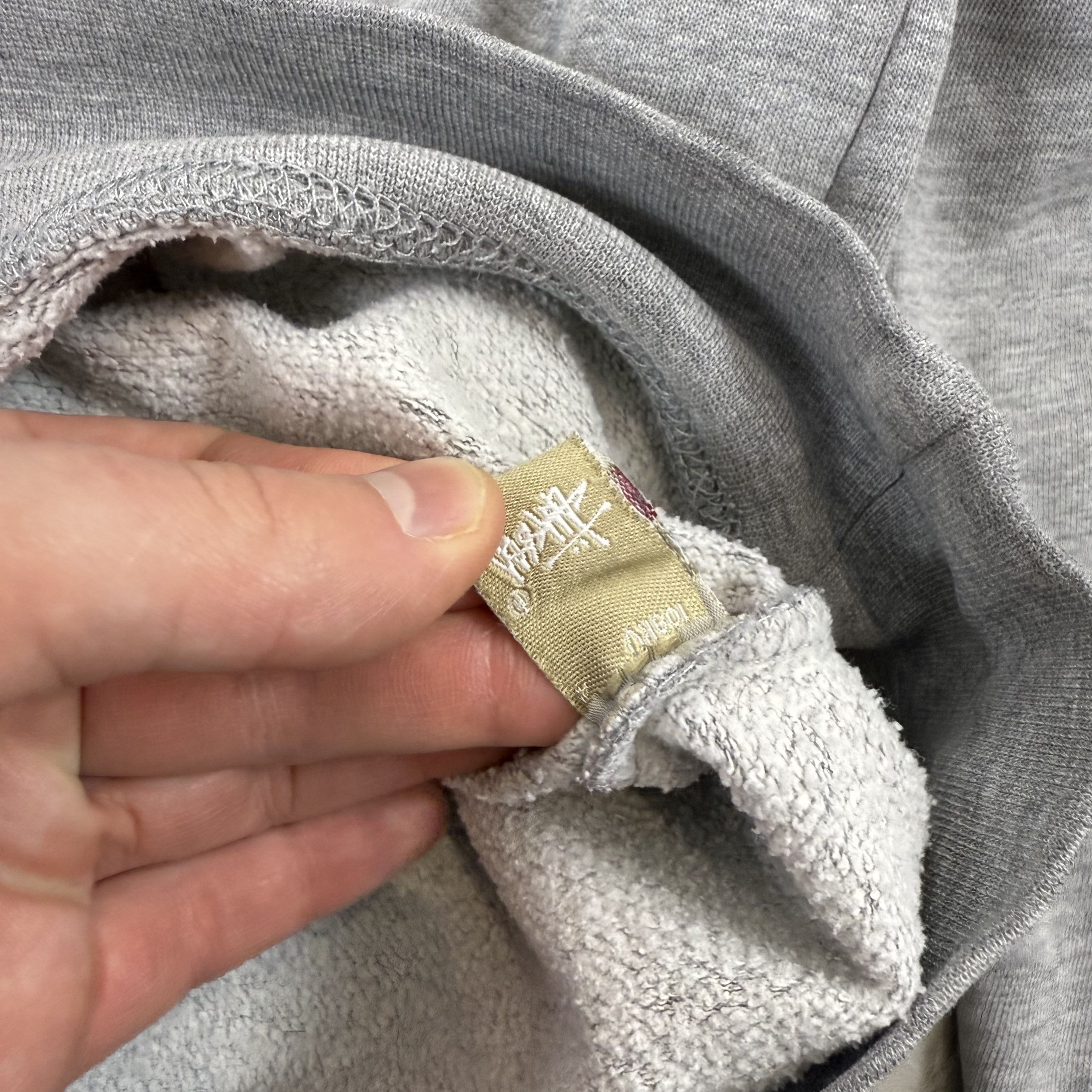 Stussy Vintage Stussy 90s Embroidered Grey Crewneck Sweatshirt Size US XL / EU 56 / 4 - 9 Thumbnail