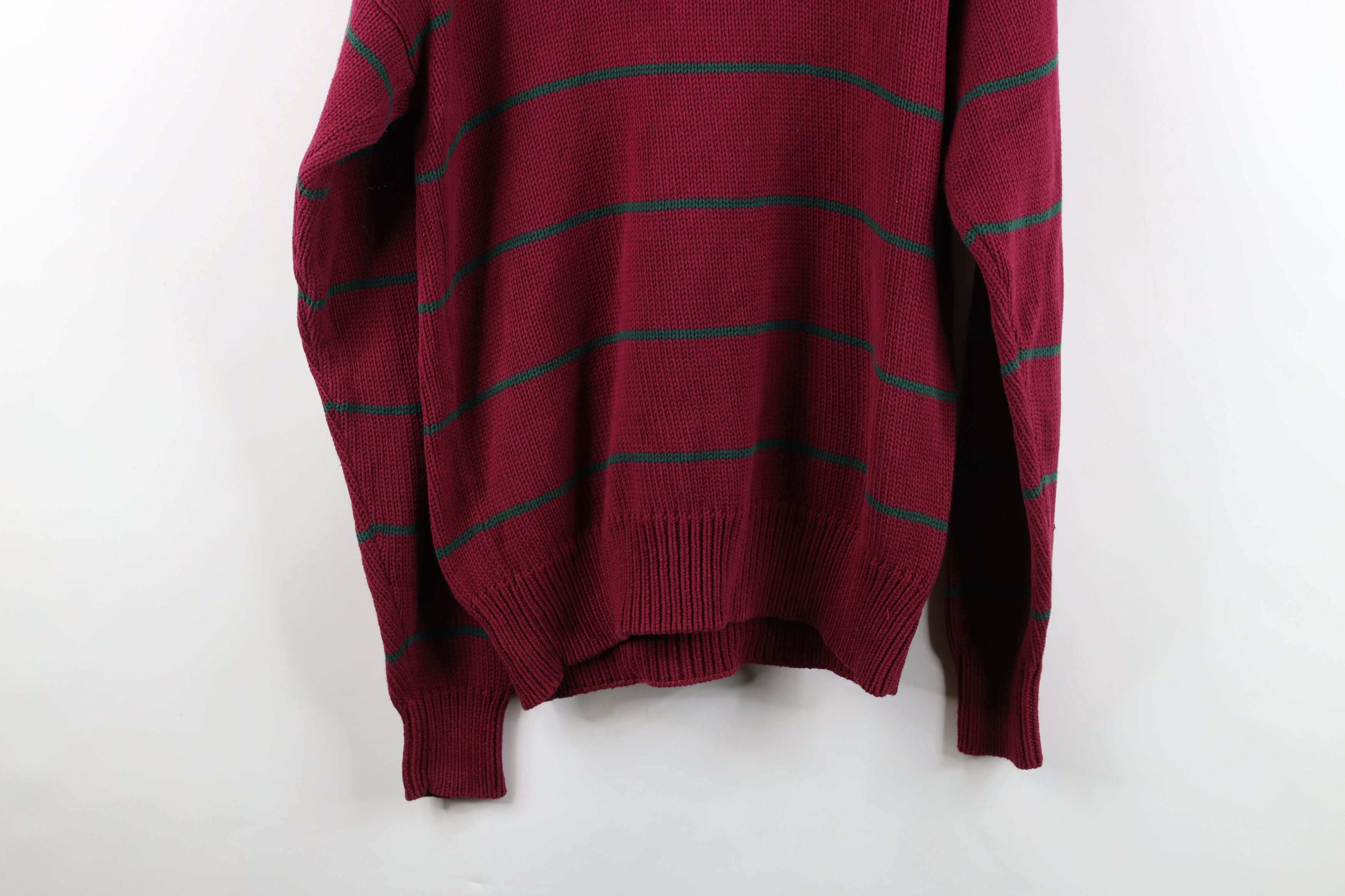 Vintage Vintage 70s Streetwear Argyle Diamond Knit Collared Sweater Size US M / EU 48-50 / 2 - 15 Thumbnail