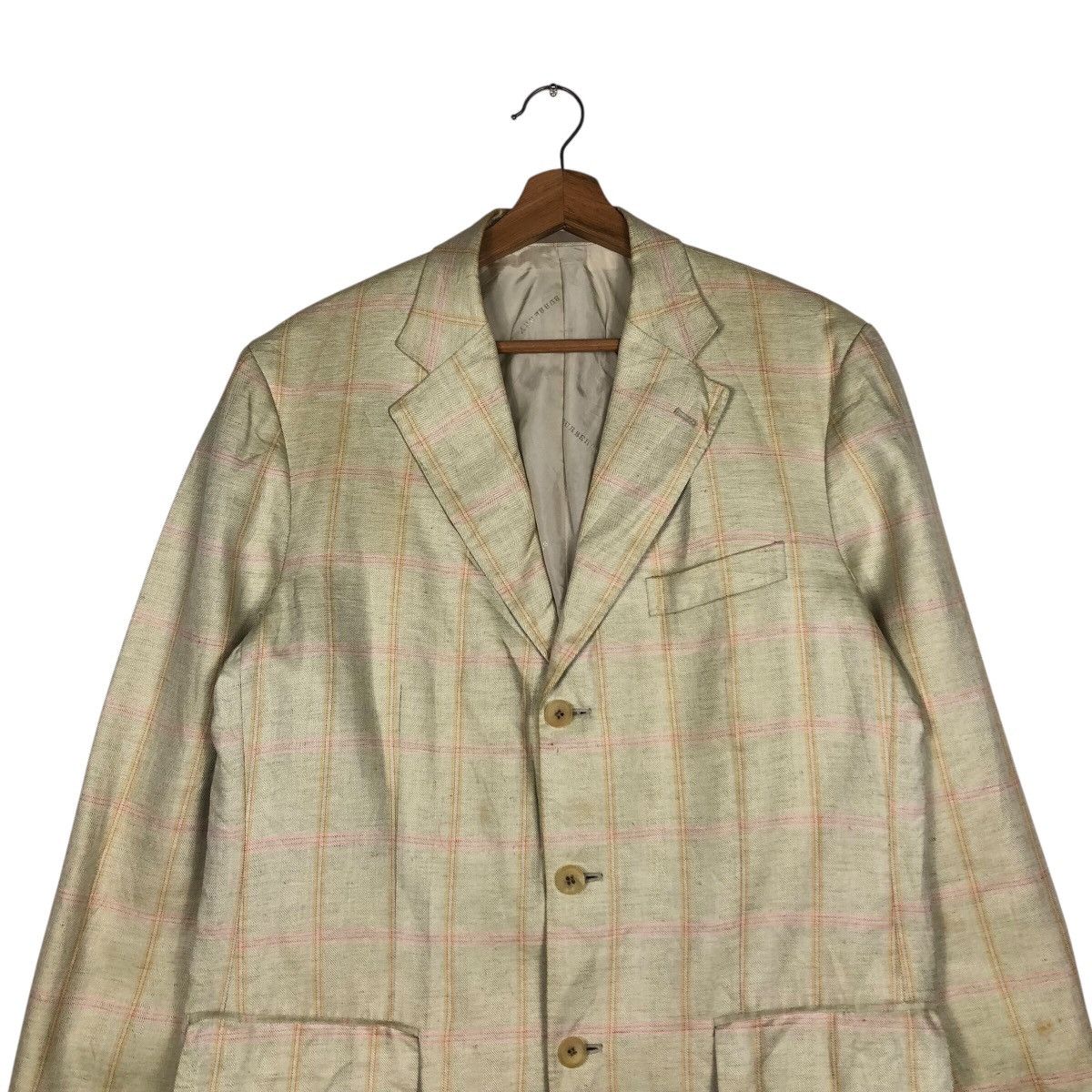 Burberry 📌Vintage Burberry London Casual Jacket Tartan Design Size US M / EU 48-50 / 2 - 4 Thumbnail