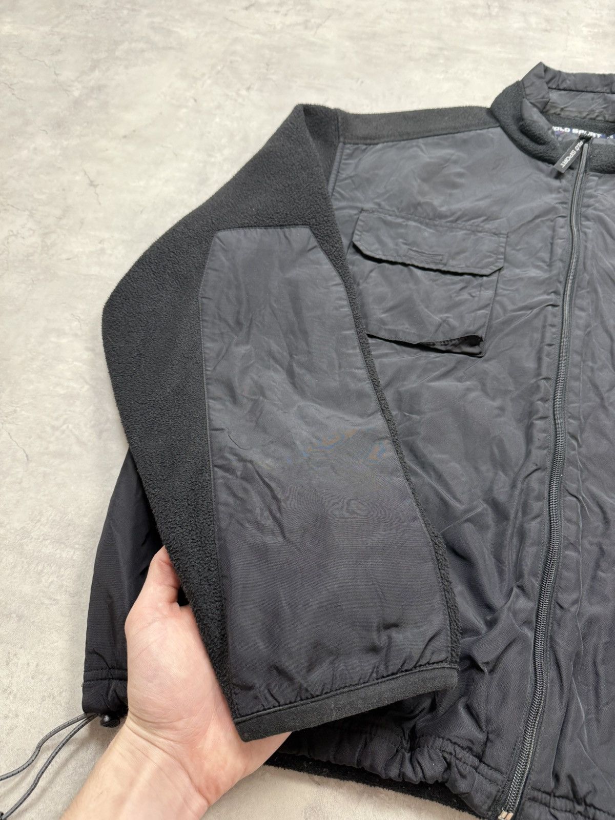 Polo Ralph Lauren Polo Ralph Lauren Sport Vintage Fleece Jacket Size US XL / EU 56 / 4 - 4 Thumbnail