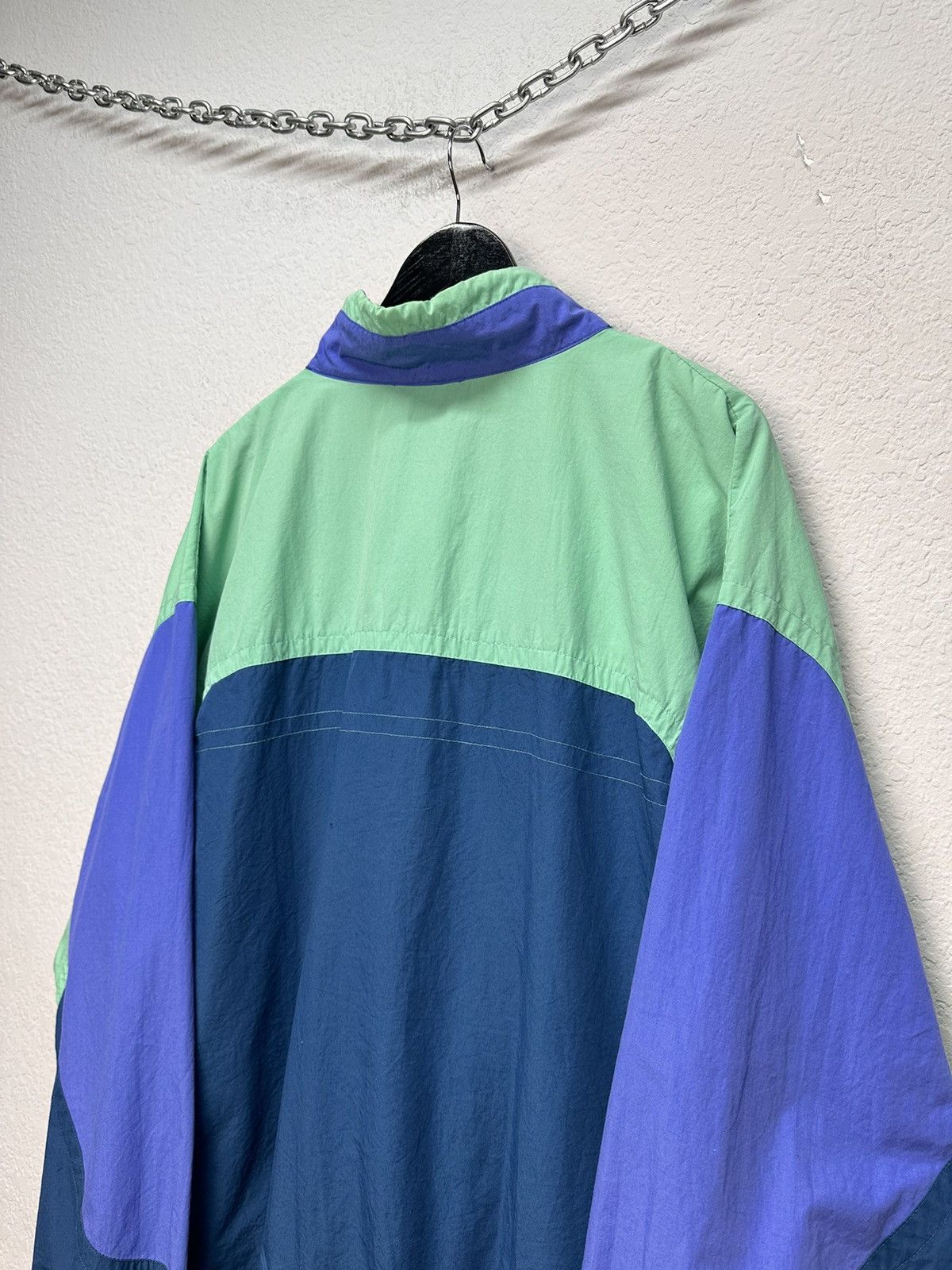 Nike Vintage 00s Nylon Nike Jacket Hoodie Rare Suits Big Swoosh Size US XL / EU 56 / 4 - 14 Thumbnail