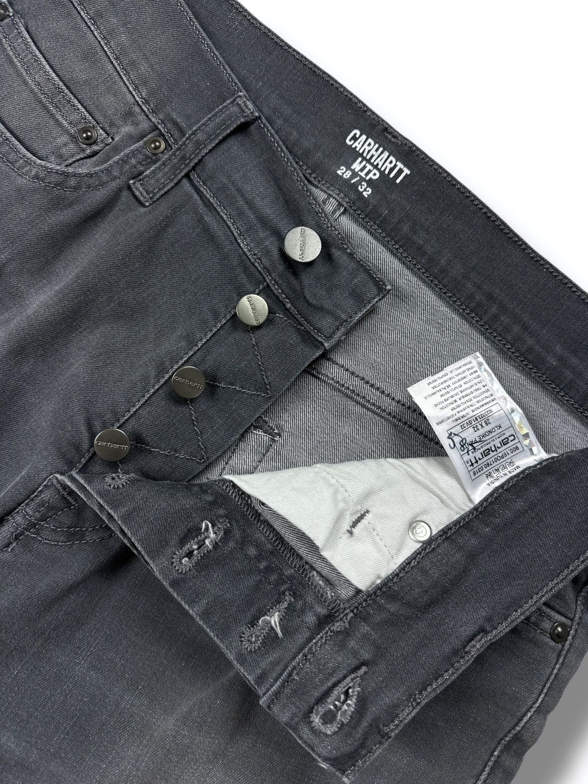 Carhartt Wip Carhartt WIP Klondike Slim Pants Stretch Denim Jeans W28 L32 Size US 28 / EU 44 - 9 Thumbnail