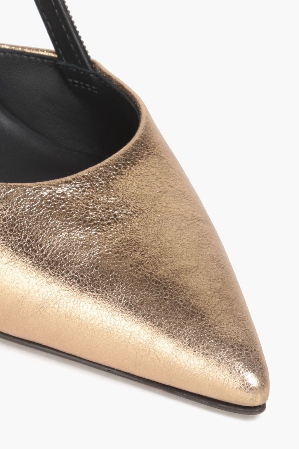 Brunello Cucinelli o1y0725 Spike Heel Pumps in Gold/Black Size US 6 / IT 36 - 3 Thumbnail