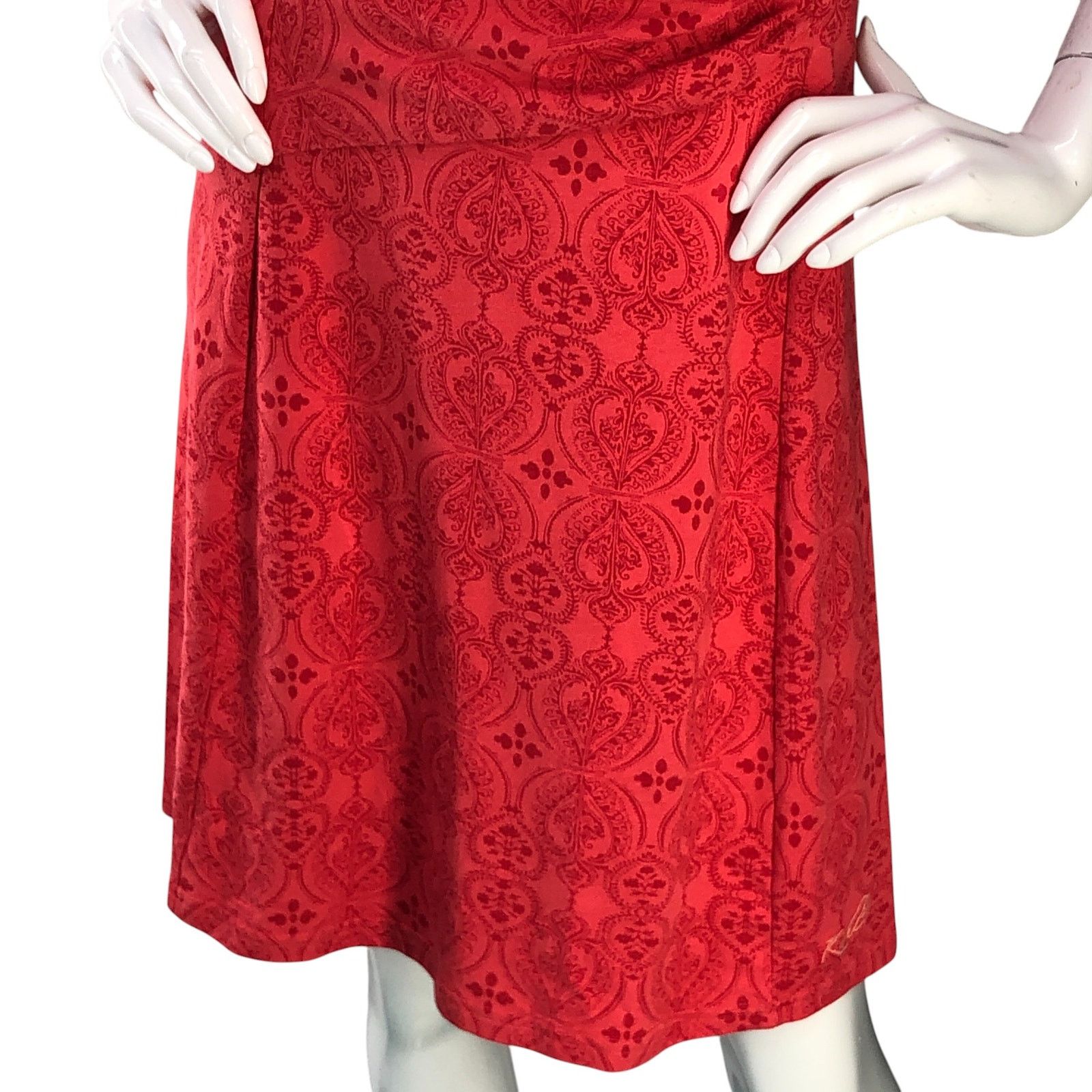 Kuhl Kuhl Size S Dress Verona Coolmax Stretch Ruched V Neck Size S / US 4 / IT 40 - 3 Thumbnail