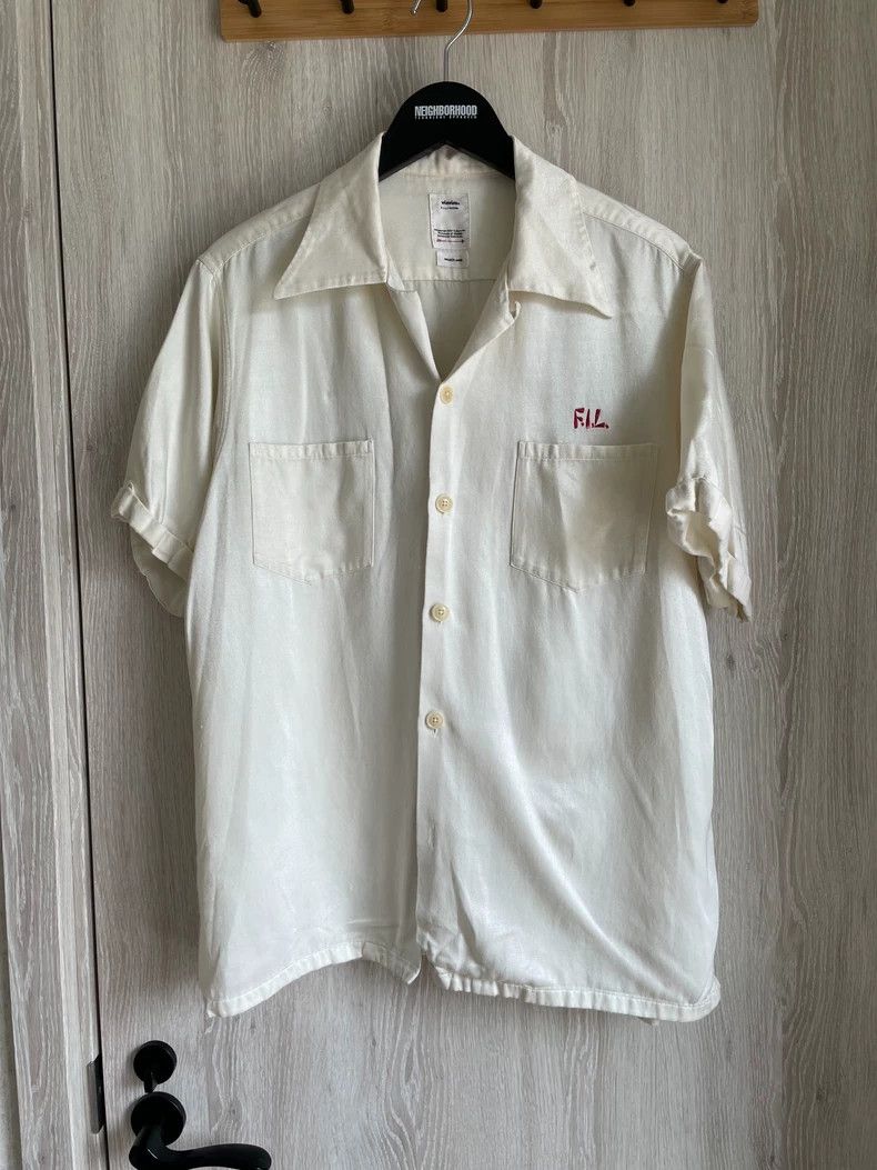 Visvim visvim Silk Milk White Shirt 2505-Nextarrow Size US L / EU 52-54 / 3 - 1 Thumbnail