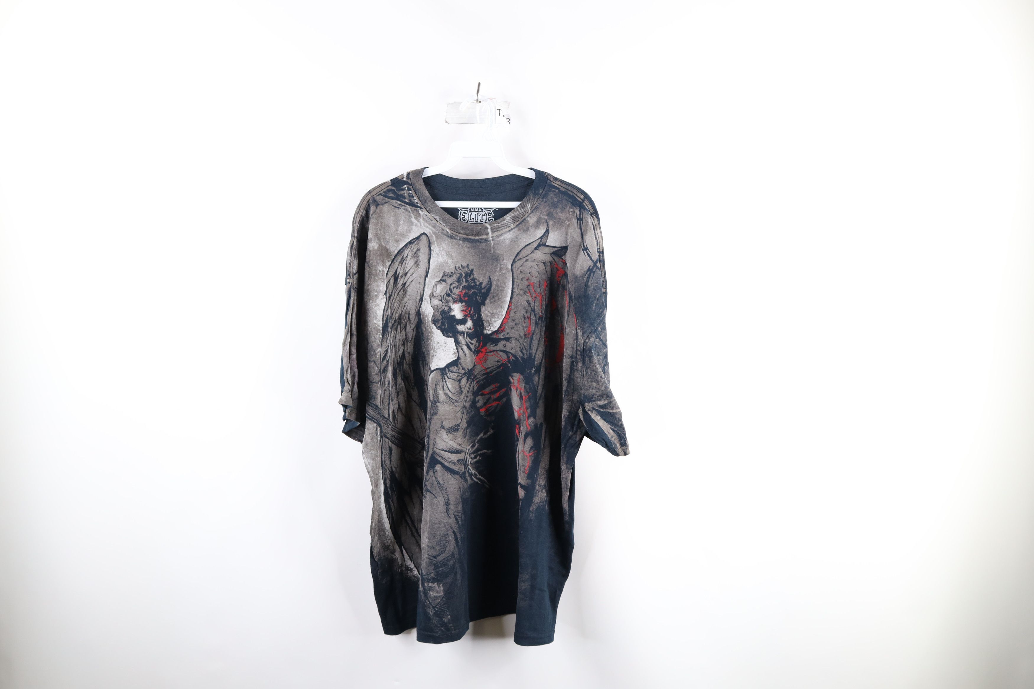 Vintage Vintage MMA Archangel Sword Fighting Short Sleeve T-Shirt Size US XXL / EU 58 / 5 - 1 Thumbnail