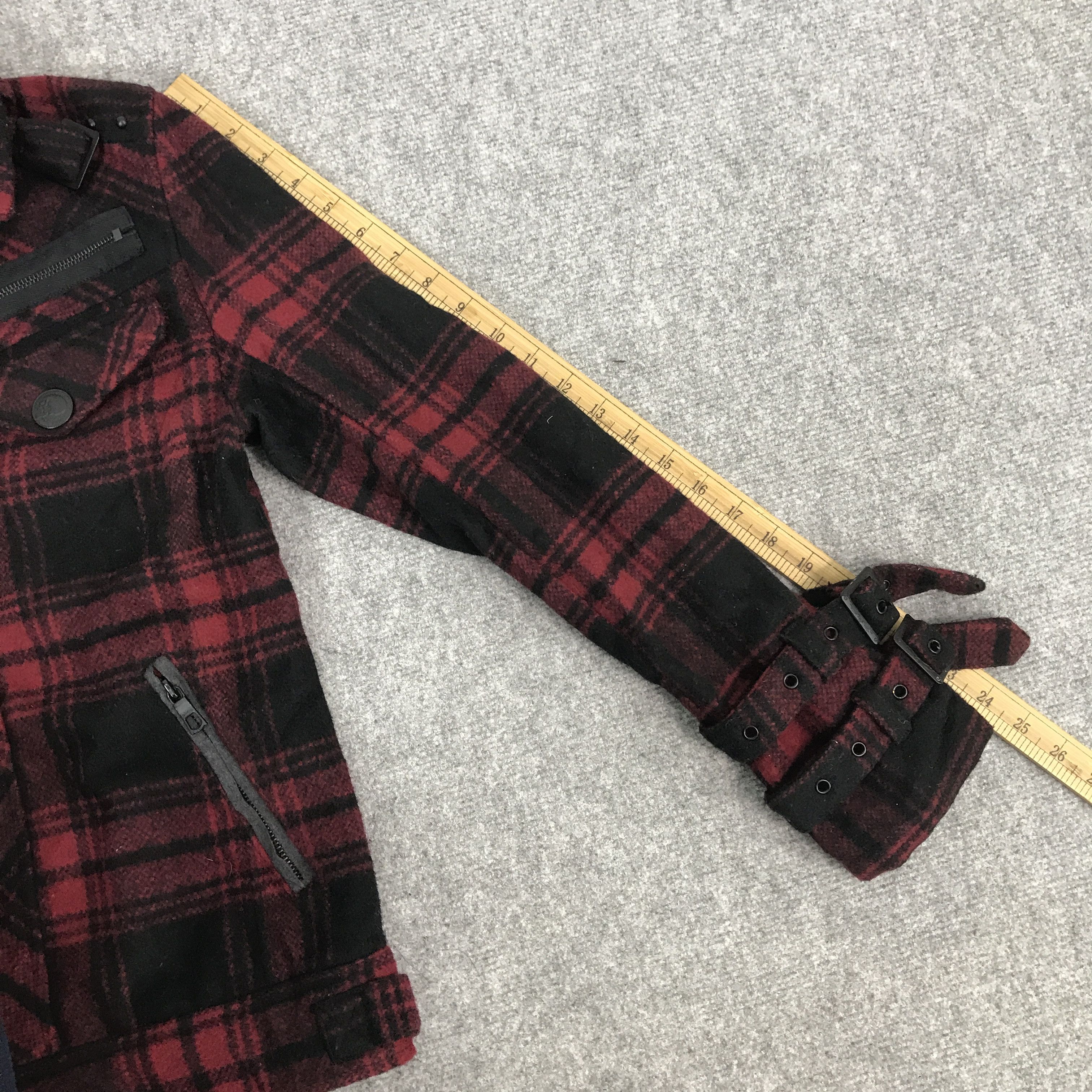 Japanese Brand XFRM Japan Wool Punk jacket Bondage style Size US M / EU 48-50 / 2 - 6 Thumbnail