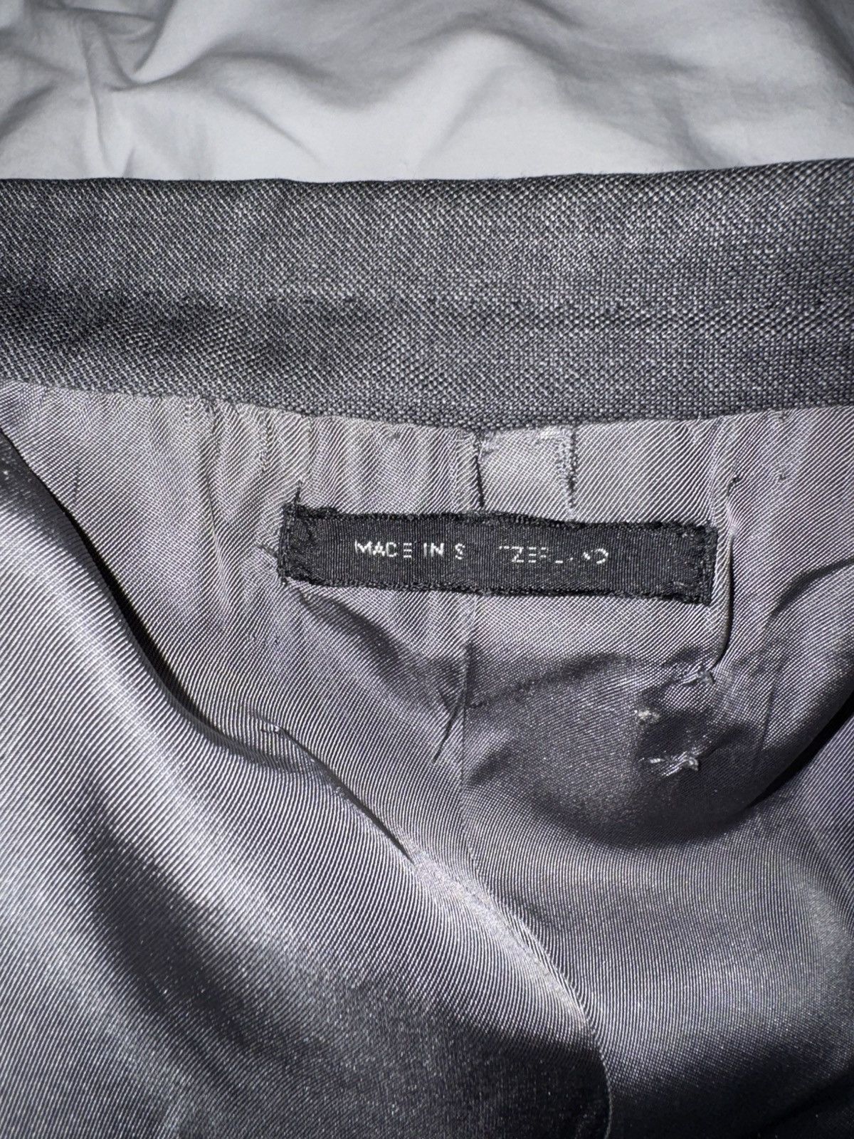 Tom Ford TOM FORD SUIT JACKET GREY Size 40S - 8 Thumbnail