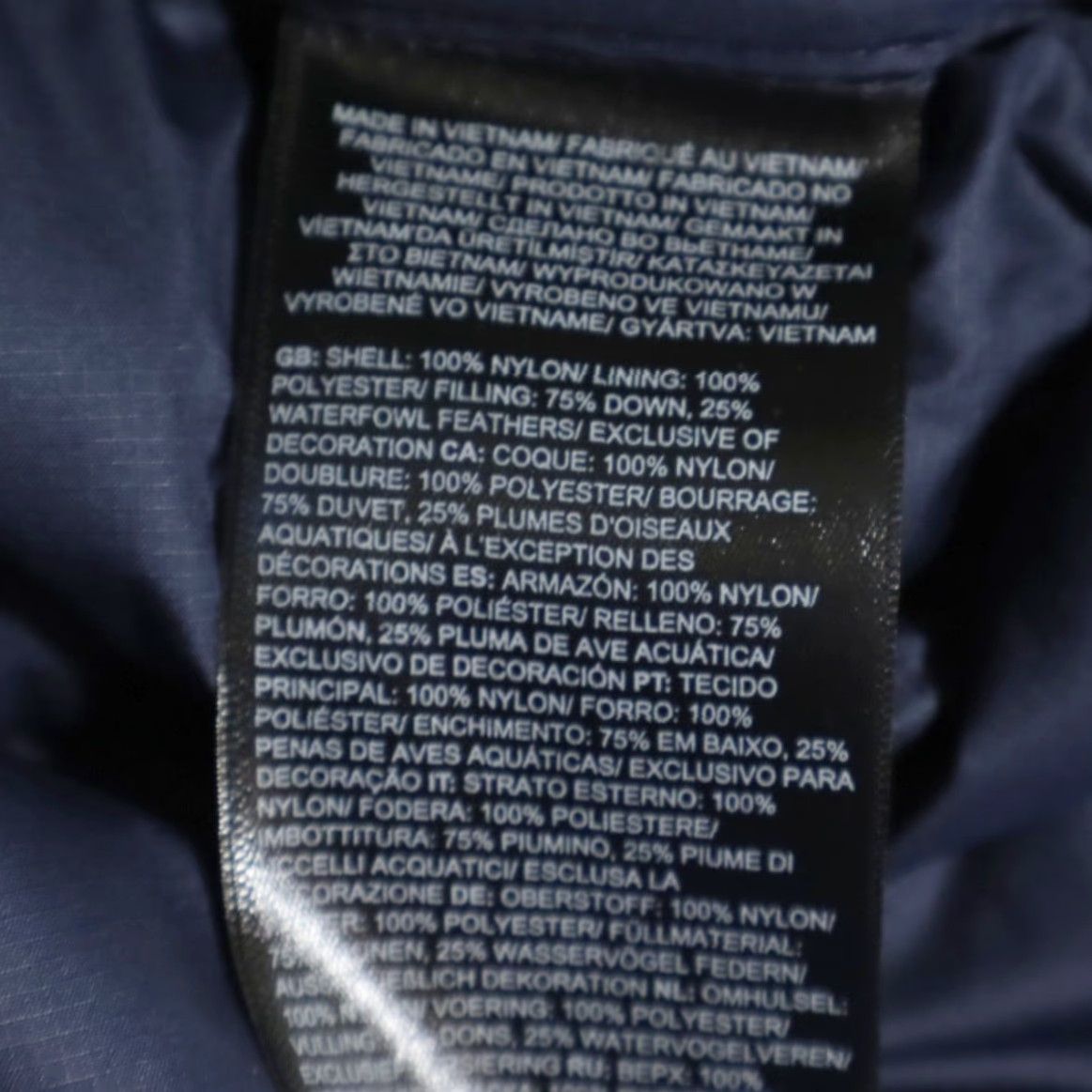 The North Face The North Face Minoqua 550 Down Navy Women's XS Jacket Mock Long Sleeve Solid NOS Size XS / US 0-2 / IT 36-38 - 8 Thumbnail