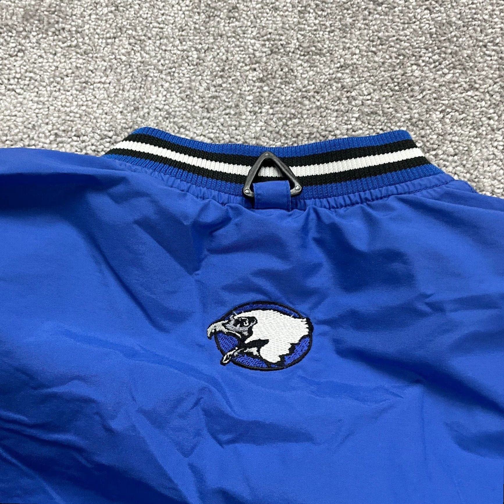 Holloway Holloway Windbreaker Jacket Mens 2XL Blue Mount Paran Christian School Pullover Size US XXL / EU 58 / 5 - 4 Thumbnail