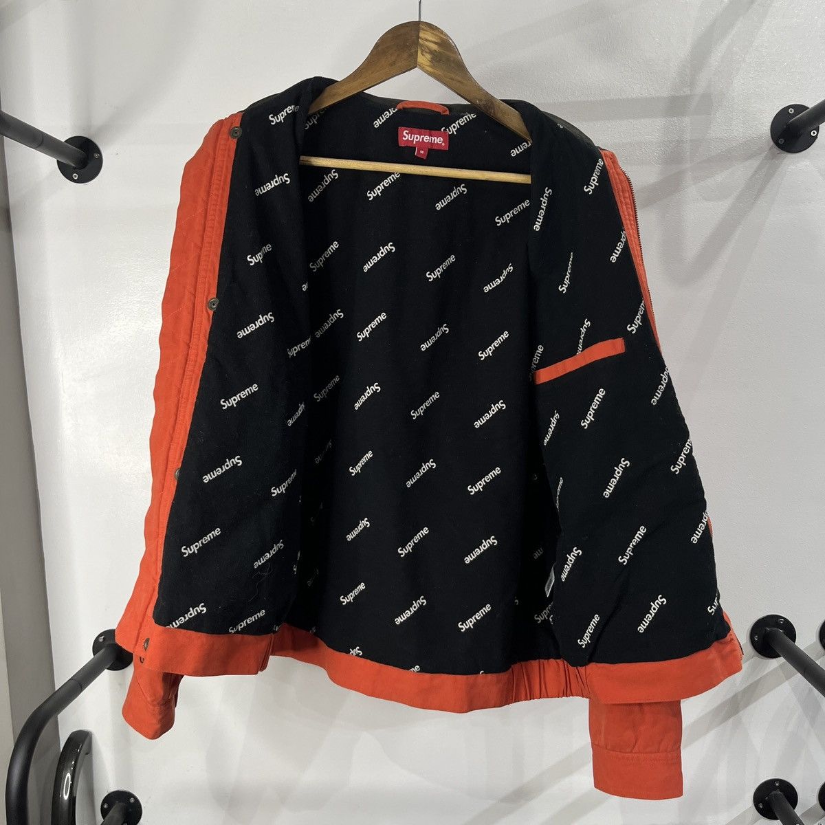 Supreme Supreme Field Jacket Orange Mens FW18 Size US M / EU 48-50 / 2 - 4 Thumbnail