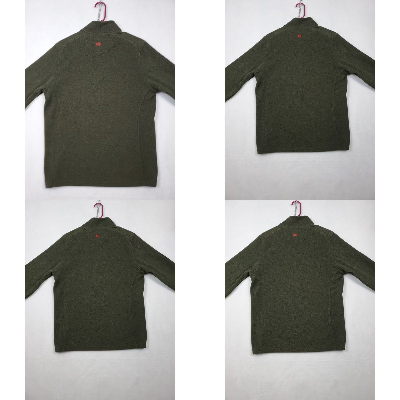 Vintage Sherpa Adventure Gear Mens Medium 1/2 Zip Fleece Jacket Green Hiking Winter Fall Spring Outdoor Outdoors Mens Size US M / EU 48-50 / 2 - 9 Thumbnail