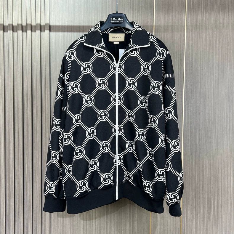 Gucci Gucci New full-print old flower zipper jacket 2504-Nextarro Size US M / EU 48-50 / 2 - 1 Thumbnail