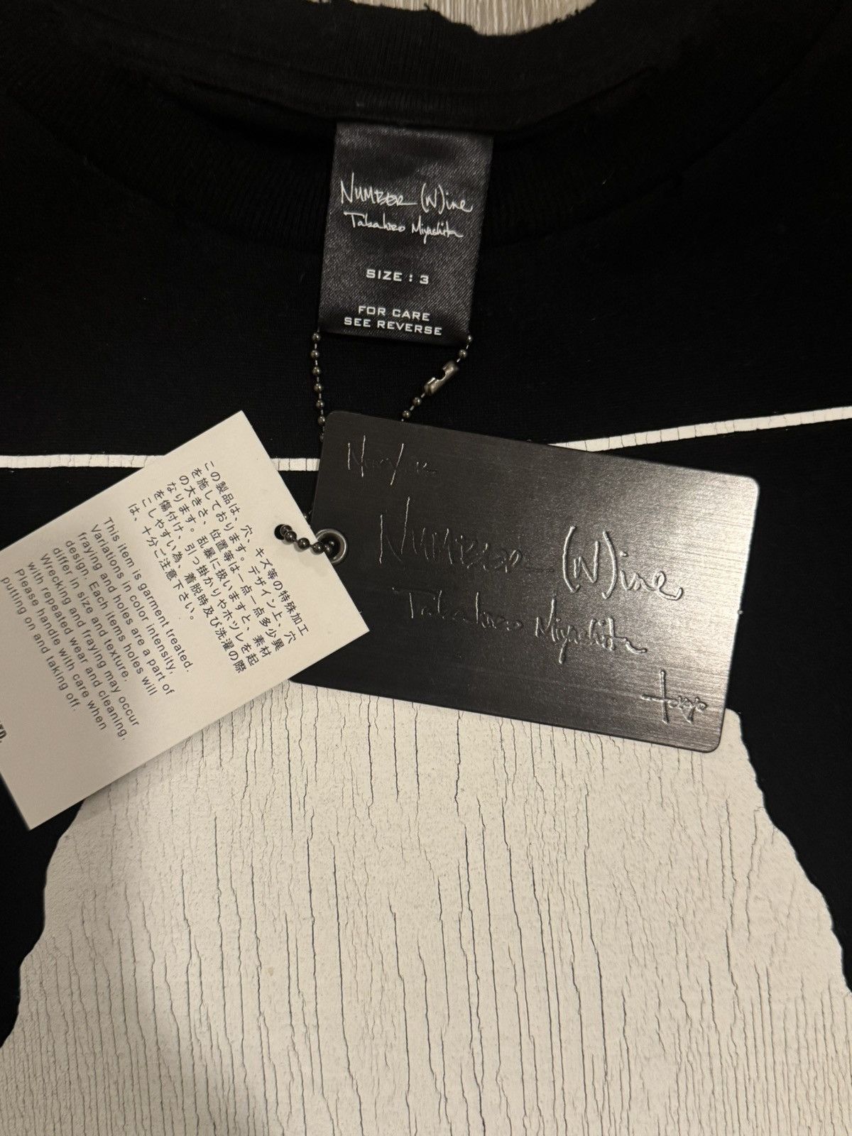 Number (N)ine (BNWT) Number (N)ine SS06 Charles Manson Skull Tee Size US M / EU 48-50 / 2 - 5 Thumbnail