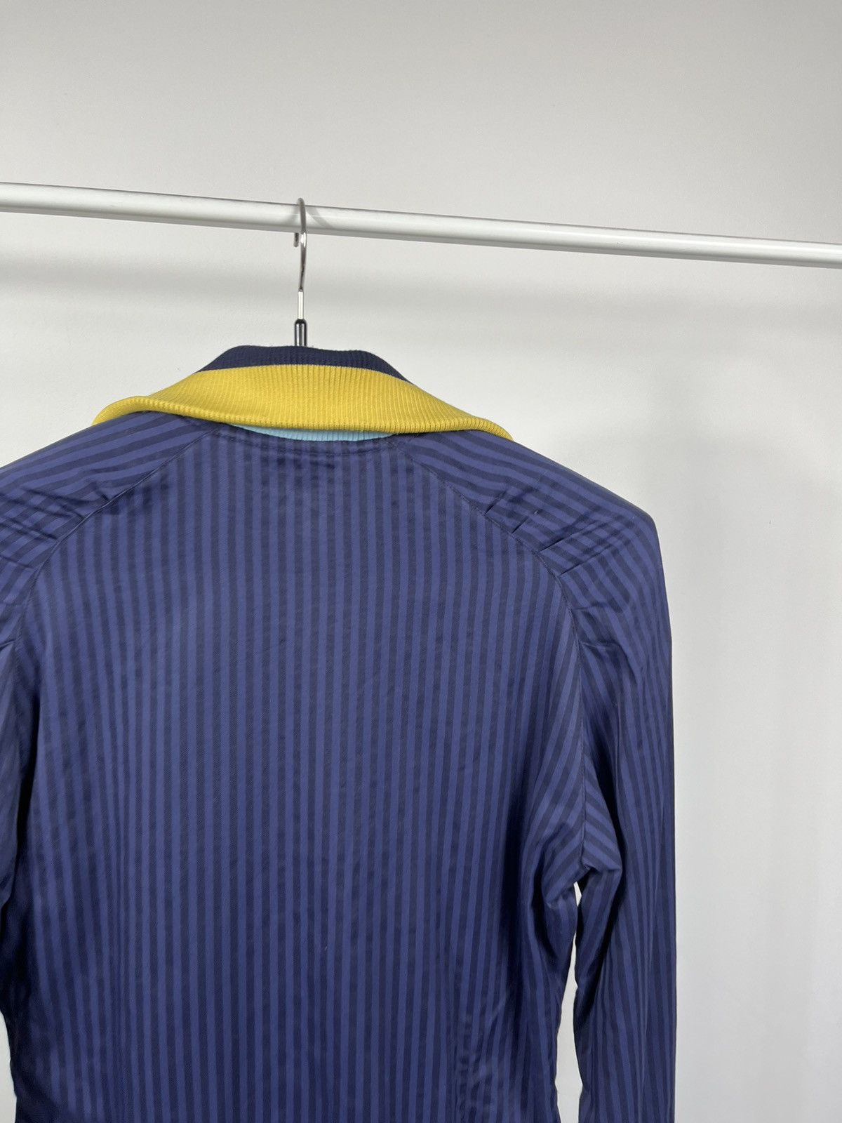 Adidas Adidas Women Track Jacket Navy Striped Zip Up Sport XS Size XS / US 0-2 / IT 36-38 - 9 Thumbnail