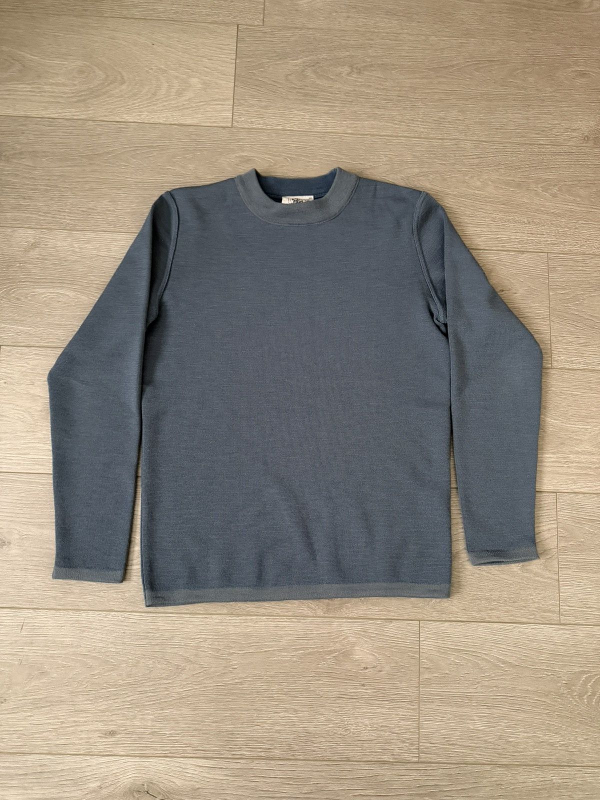 S.N.S. Herning SNS Herning navy wool crewneck longsleeve Size US S / EU 44-46 / 1 - 1 Thumbnail