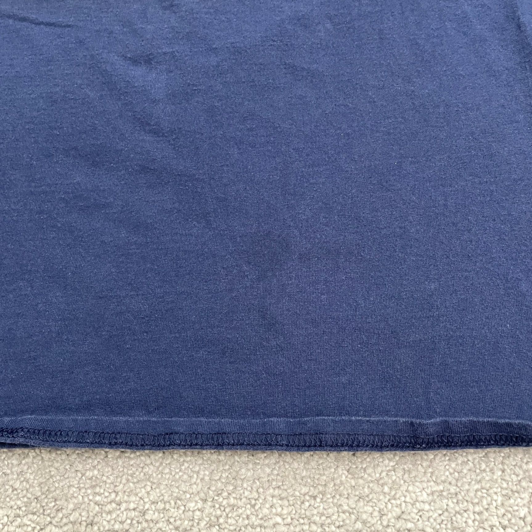 Hanes VINTAGE Hanes TAGLESS Long Sleeve Shirt Men 2XL Navy Blue Crew Neck Logo Auburn University Shirts Mens 2XL Blue Size US XXL / EU 58 / 5 - 6 Thumbnail
