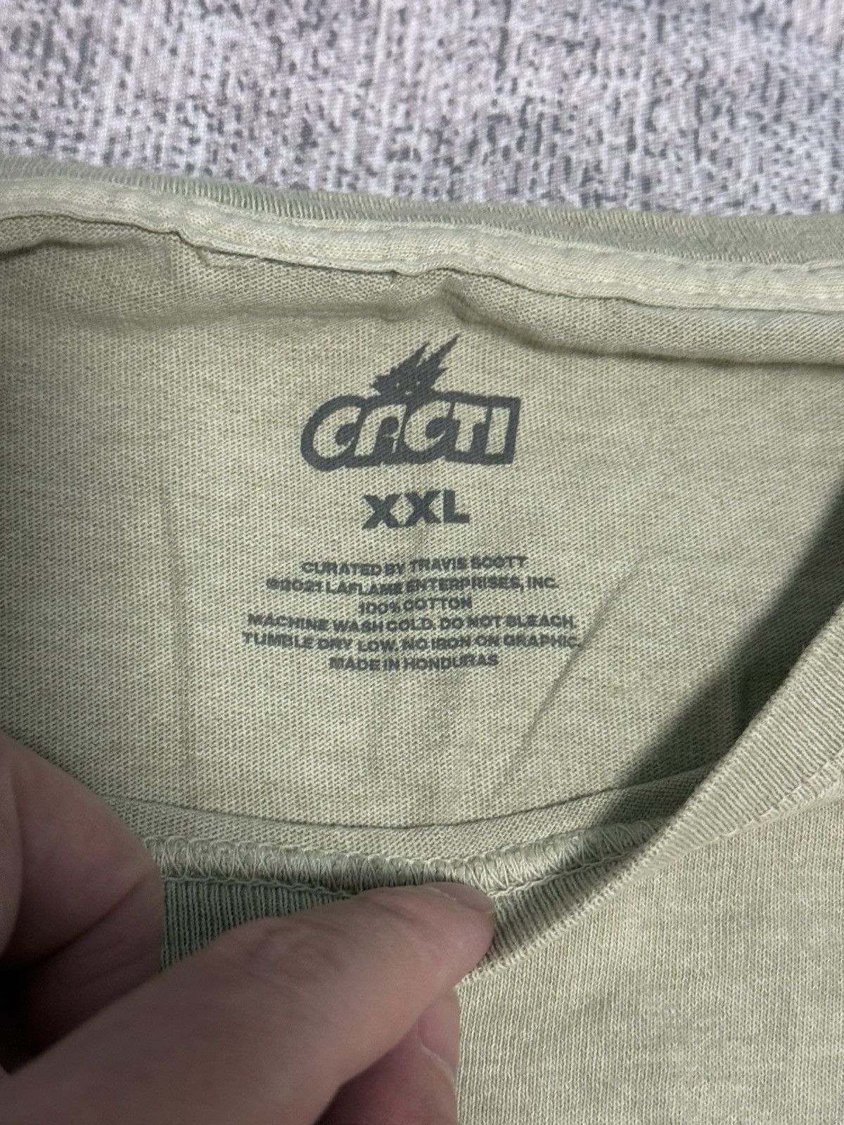 Travis Scott travis Scott cacti spike tee T-shirt new Size US XXL / EU 58 / 5 - 2 Thumbnail