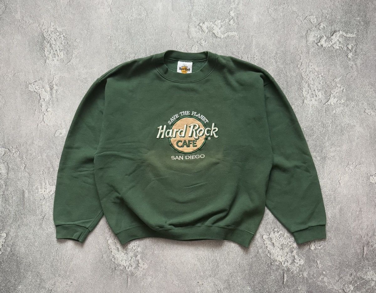 Hard Rock Cafe × Vintage Hard Rock Cafe San Diego sweatshirt sweater jumper pullover Size US M / EU 48-50 / 2 - 5 Thumbnail