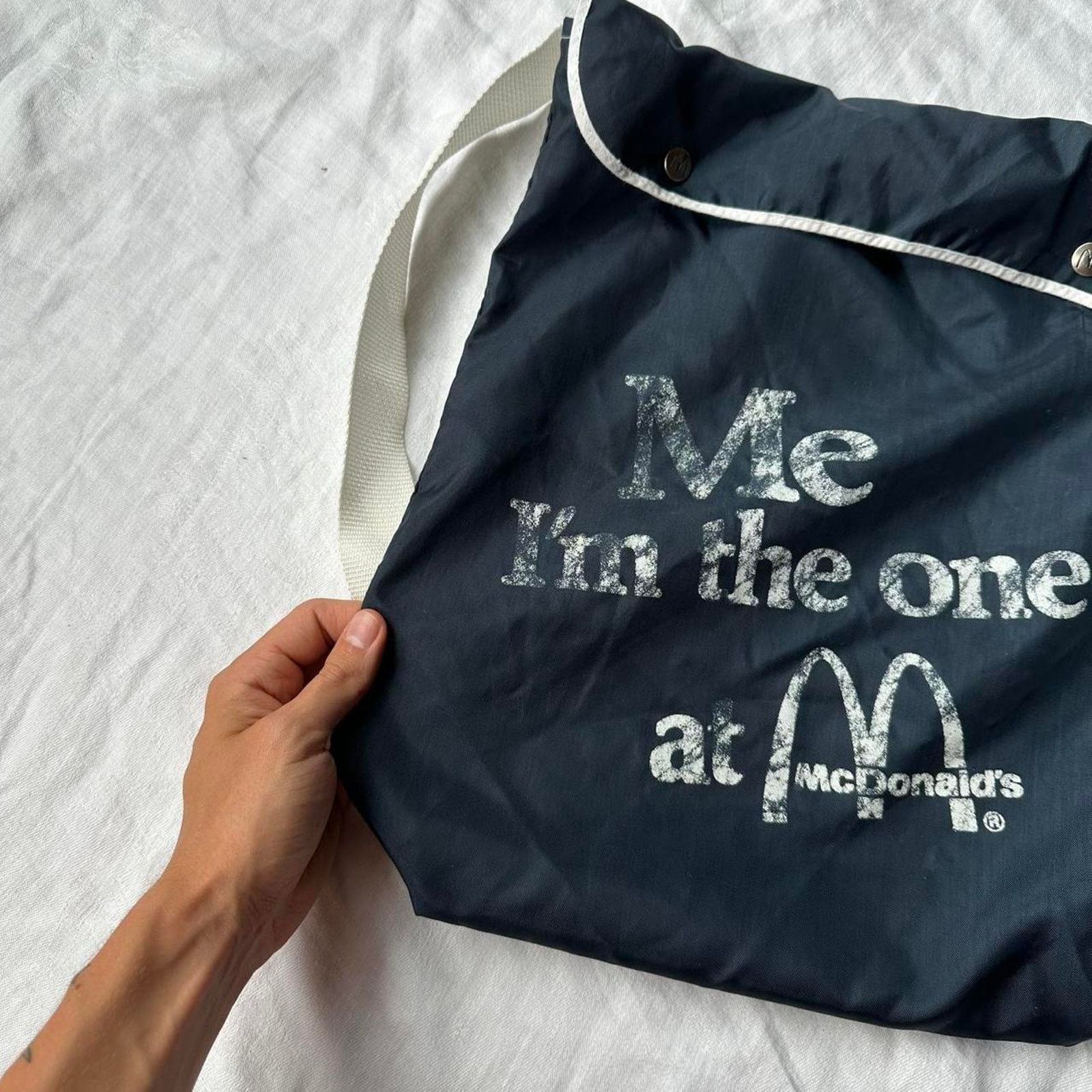 Vintage Rare Vintage 70s McDonalds I’m the One Employee Backpack Bag Size ONE SIZE - 5 Thumbnail