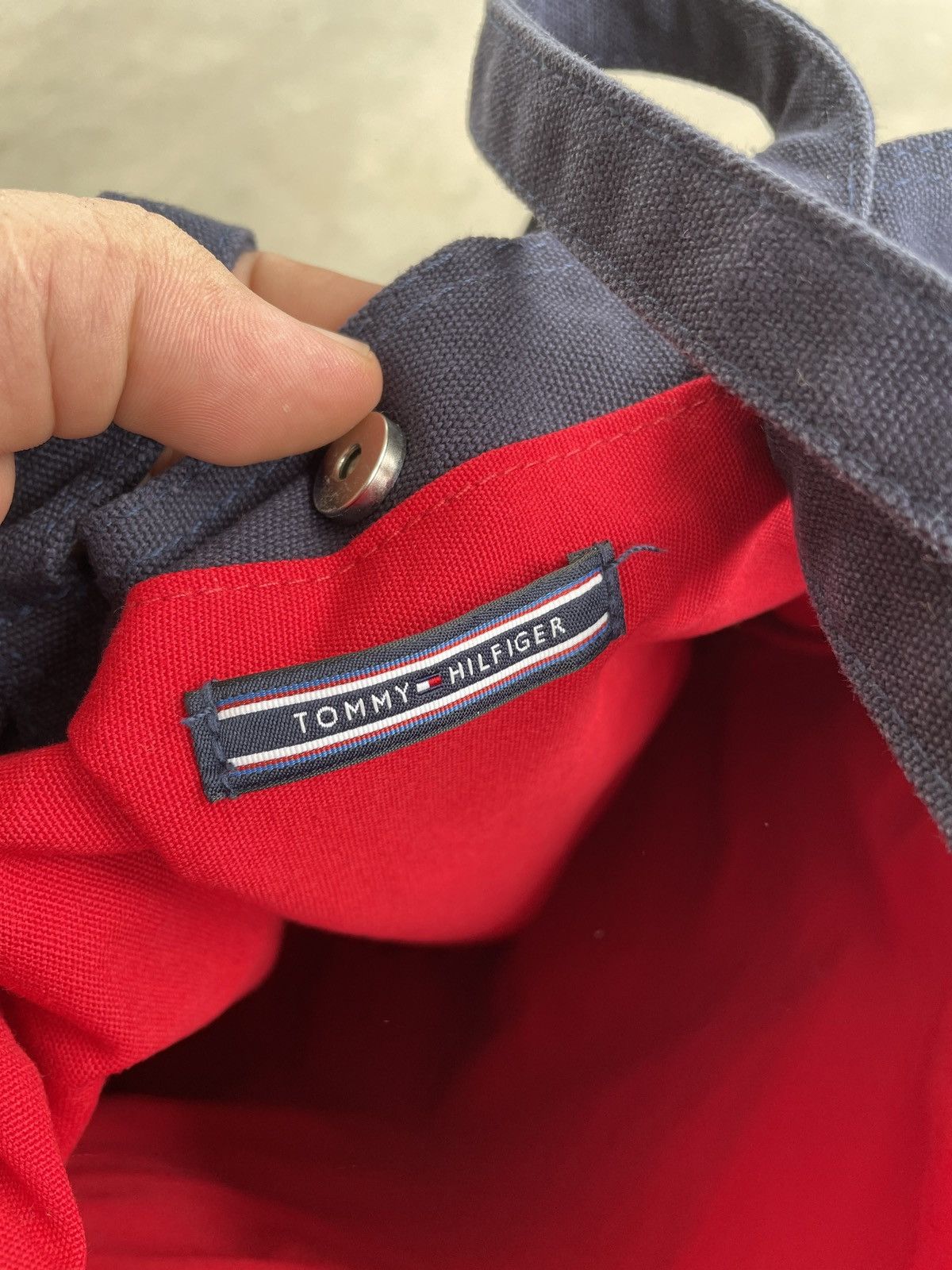 Designer × Tommy Hilfiger TOMMY HILFIGER X GIGI HADID TOTE BAG Size ONE SIZE - 5 Thumbnail