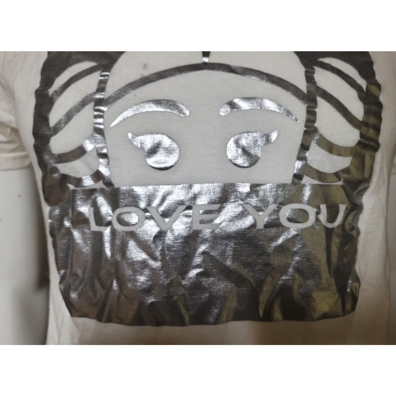 Disney Disney Star Wars Princess Leia Love You Metallic Print T Shirt Small Size US S / EU 44-46 / 1 - 2 Thumbnail