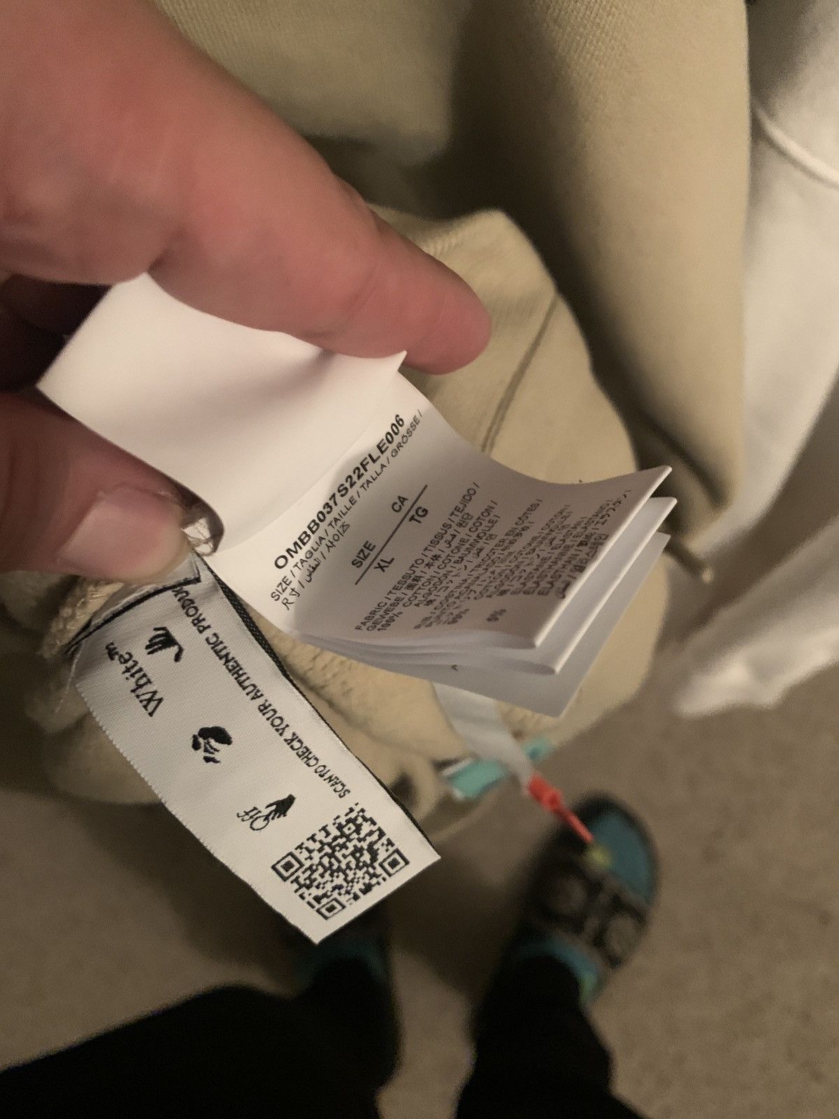 Off-White FIGURE OF SPEECH Size US XL / EU 56 / 4 - 5 Thumbnail