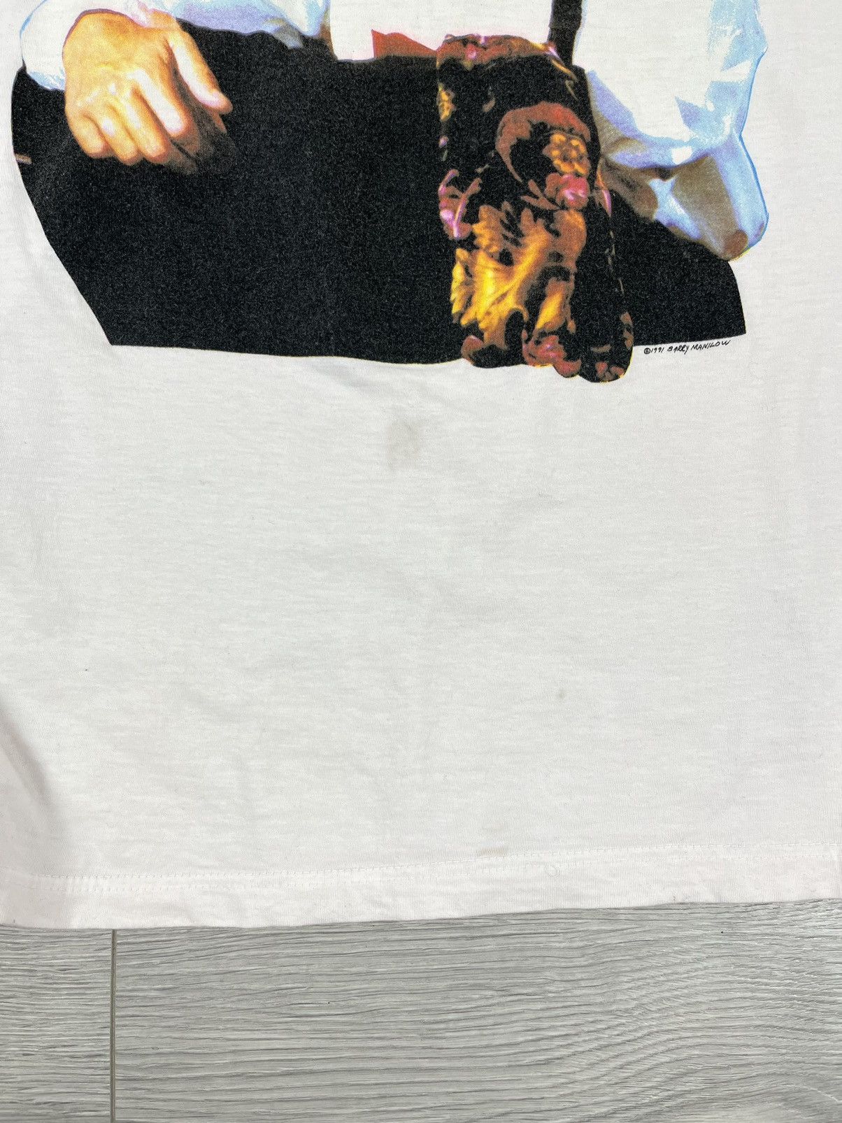 Band Tees × Vintage Barry Manilow 1991 Vintage Singer T Shirt Size US XL / EU 56 / 4 - 6 Thumbnail