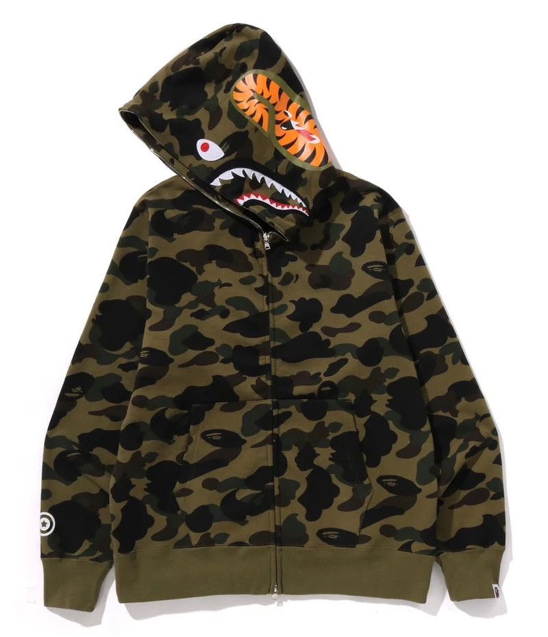 Bape Bape Zip Hoodie Size ONE SIZE - 2 Thumbnail
