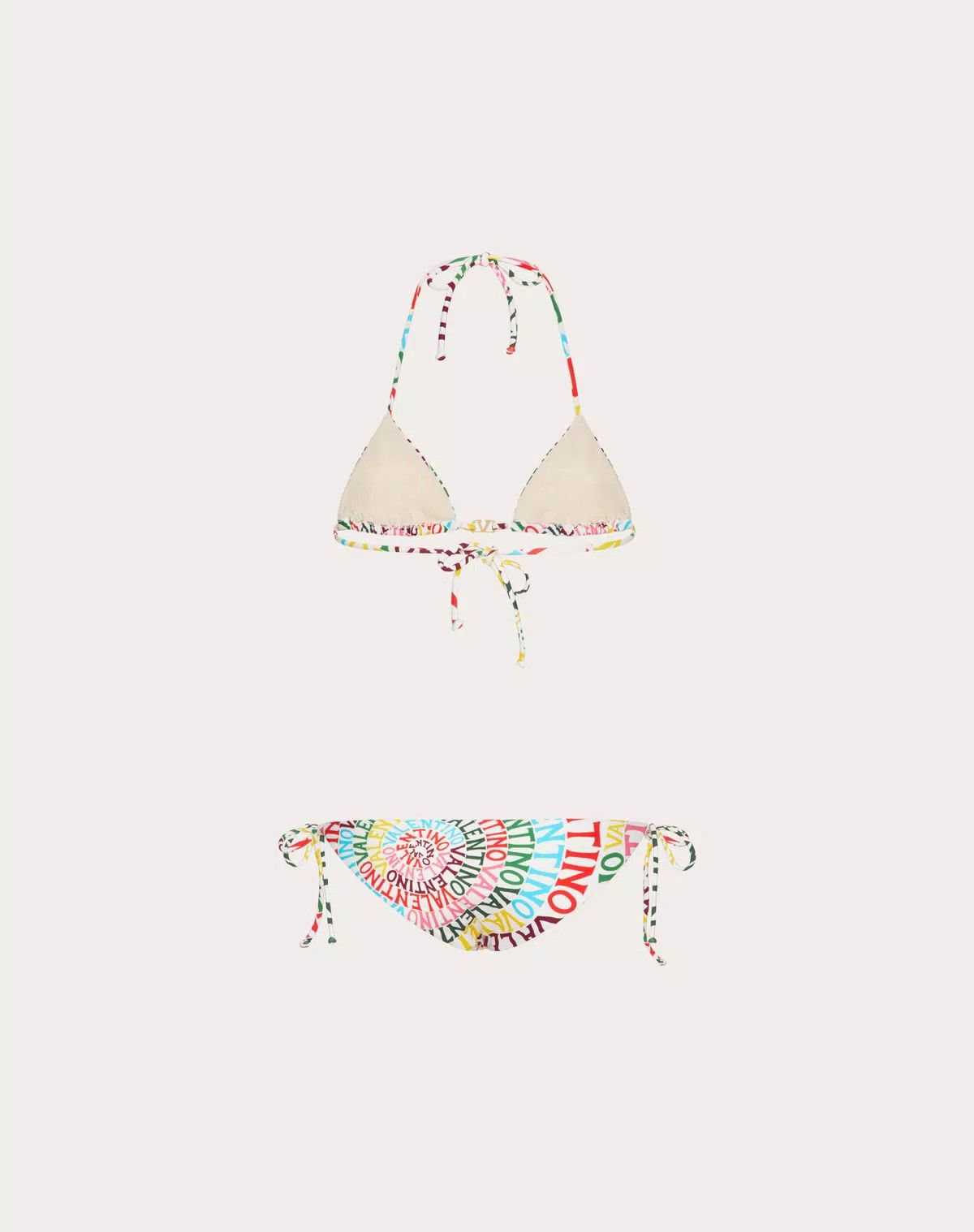Valentino o1s1wg111125 Size: S / Loop Lycra Bikini in Multicolor Size ONE SIZE - 2 Thumbnail