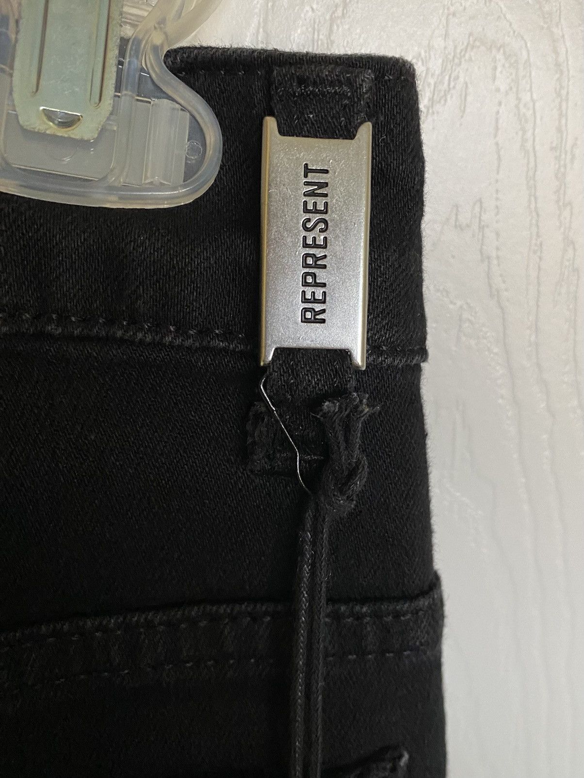 Represent Clo. Represent Clo R1 Destroyer Black Denim Jeans Size 32 Size US 32 / EU 48 - 5 Thumbnail