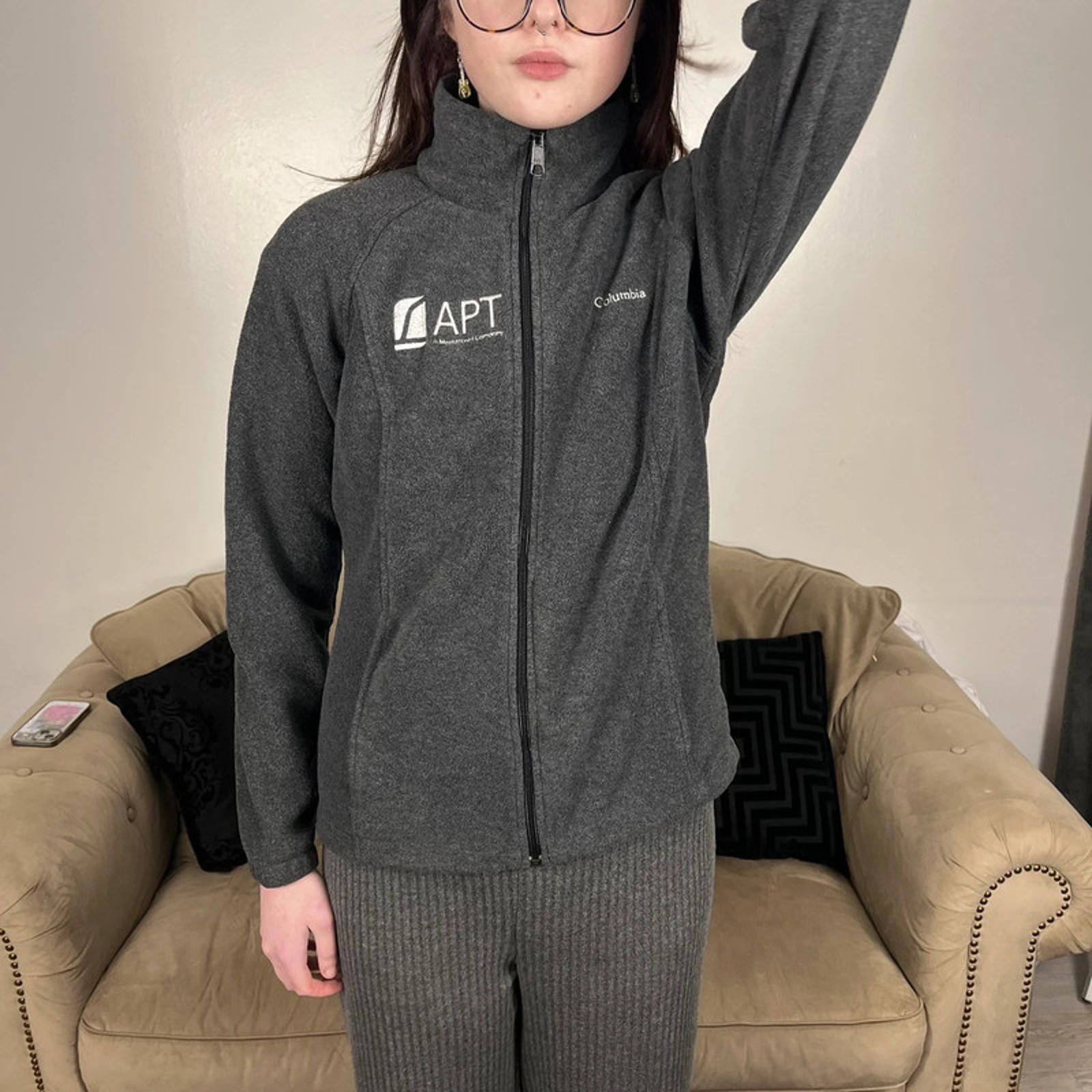 Columbia Columbia fleece - Women’s M - Charcoal Grey Size M / US 6-8 / IT 42-44 - 2 Thumbnail