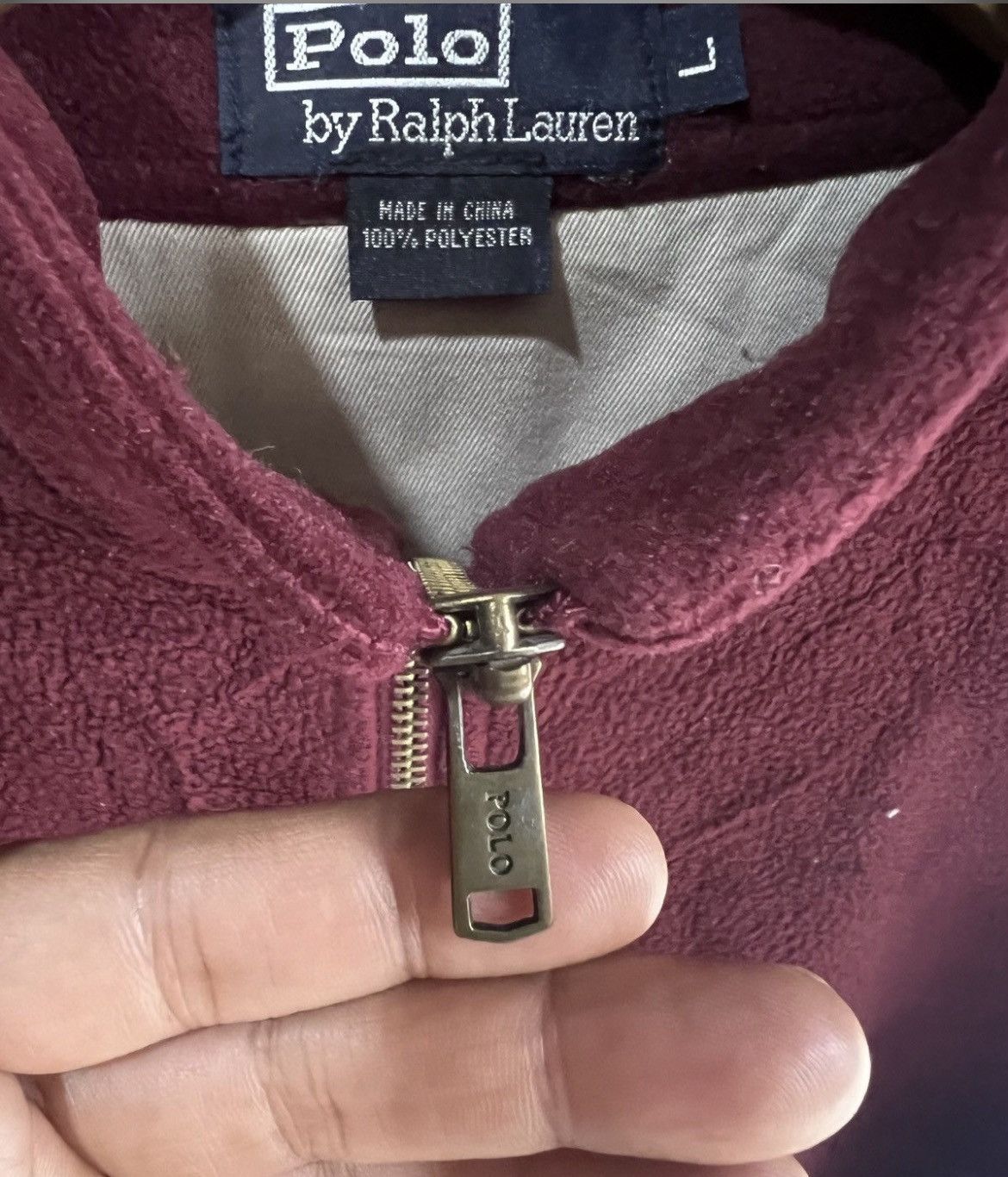 Polo Ralph Lauren 🔥Polo Ralph Lauren Half Zipper Fleece Jacket Size US L / EU 52-54 / 3 - 11 Thumbnail