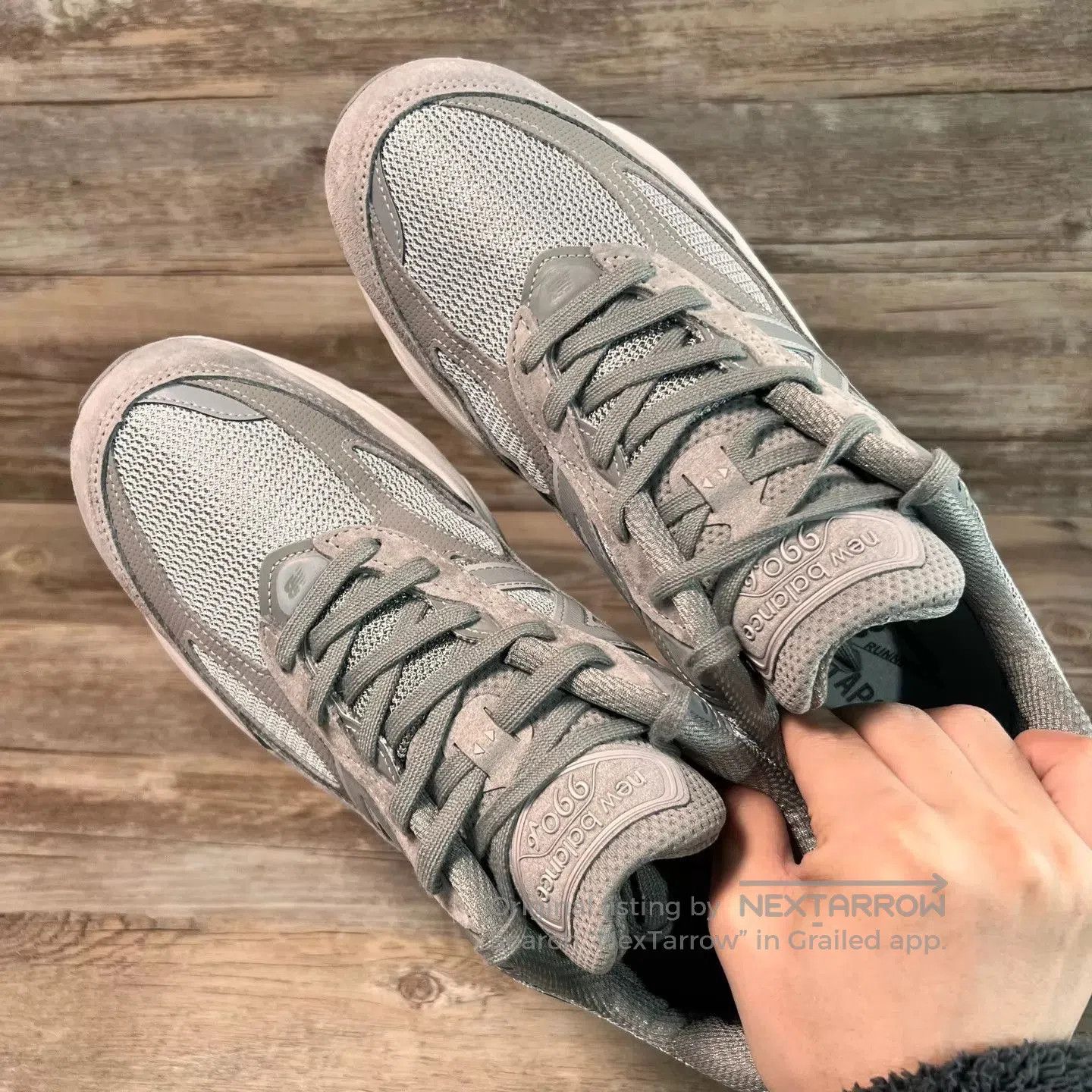 New Balance Gray Low-Top Sneakers Size 10. Size US 10 / EU 43 - 5 Thumbnail